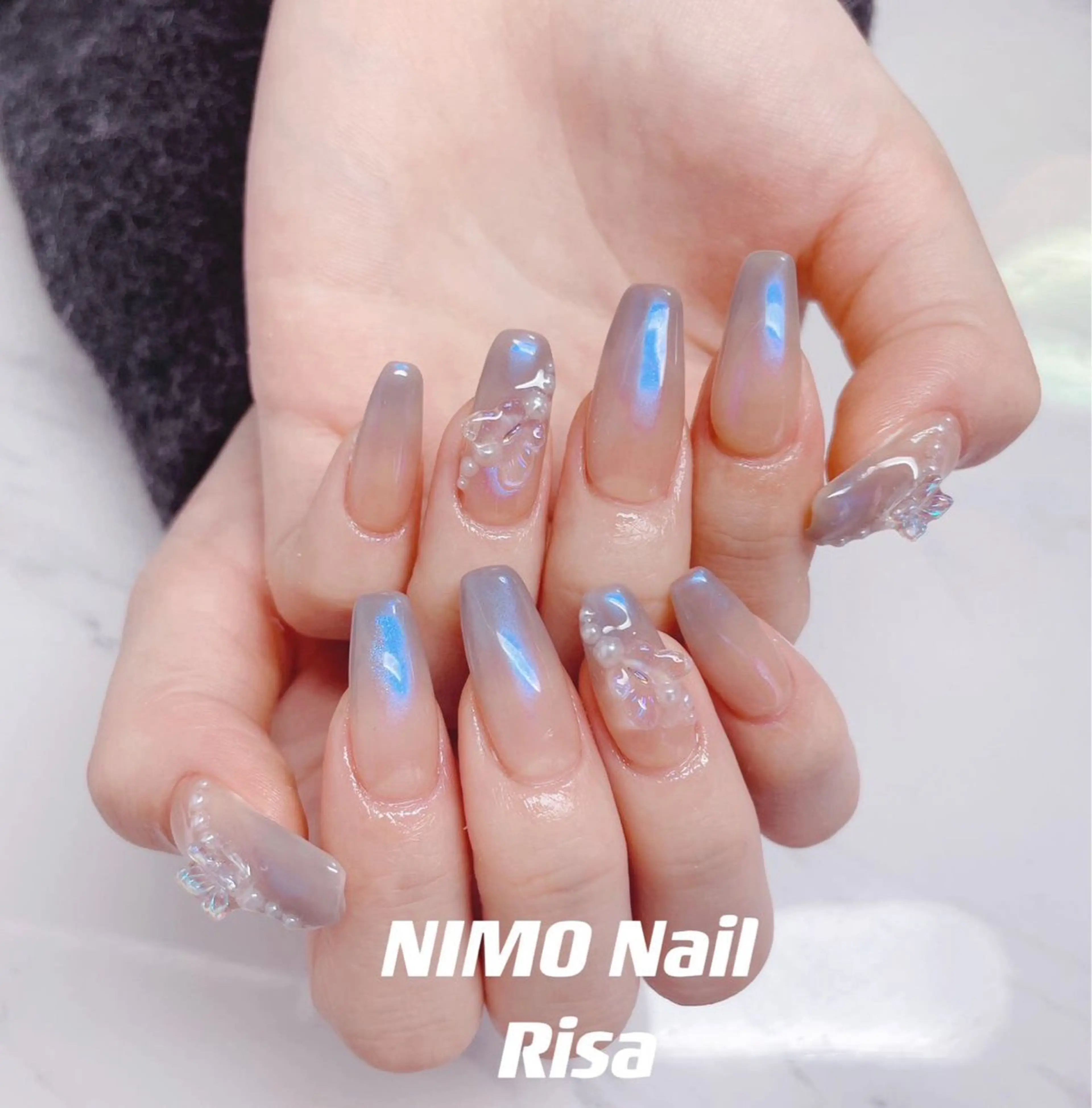 ネイル ハンドネイル RI SA☀️ リサのネイルデザイン
