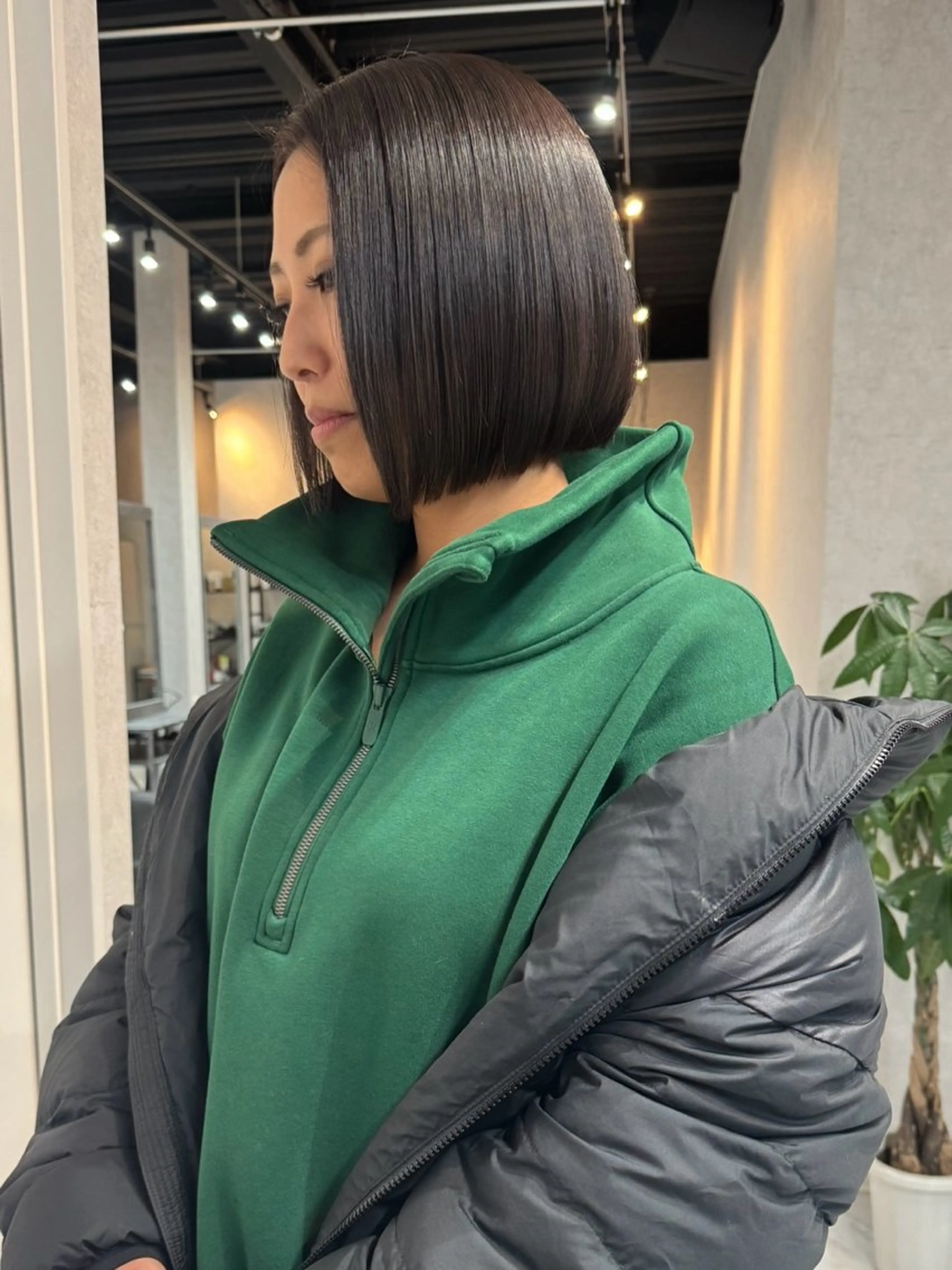 ショート カラー ヘアアレンジ ショートボブ バレイヤージュ ブリーチ デザインカラー ダブルカラー アンドウ ユウ/ レイヤーカット/韓国のヘアスタイル