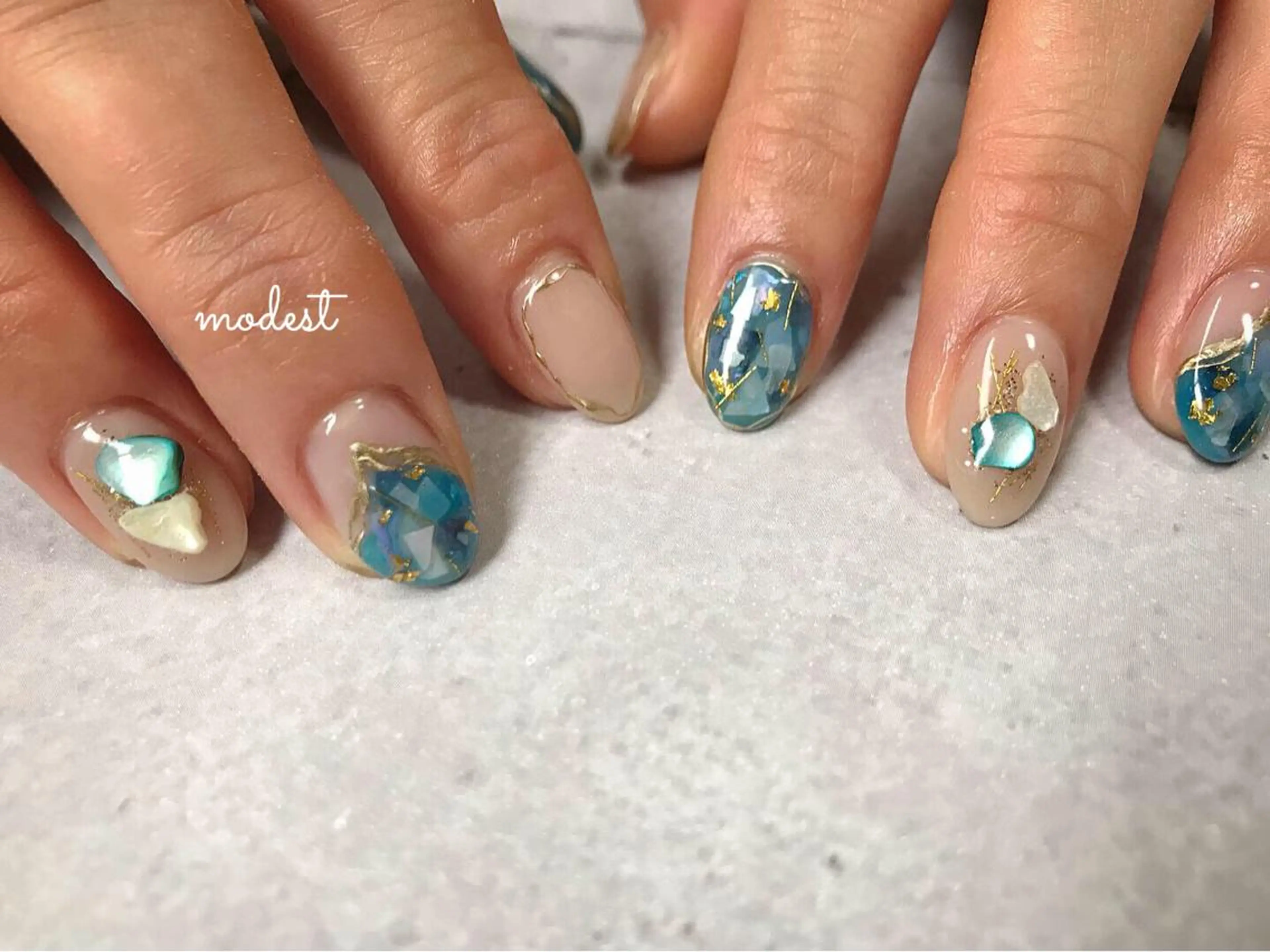 ネイル 久田 悠佳のネイルデザイン