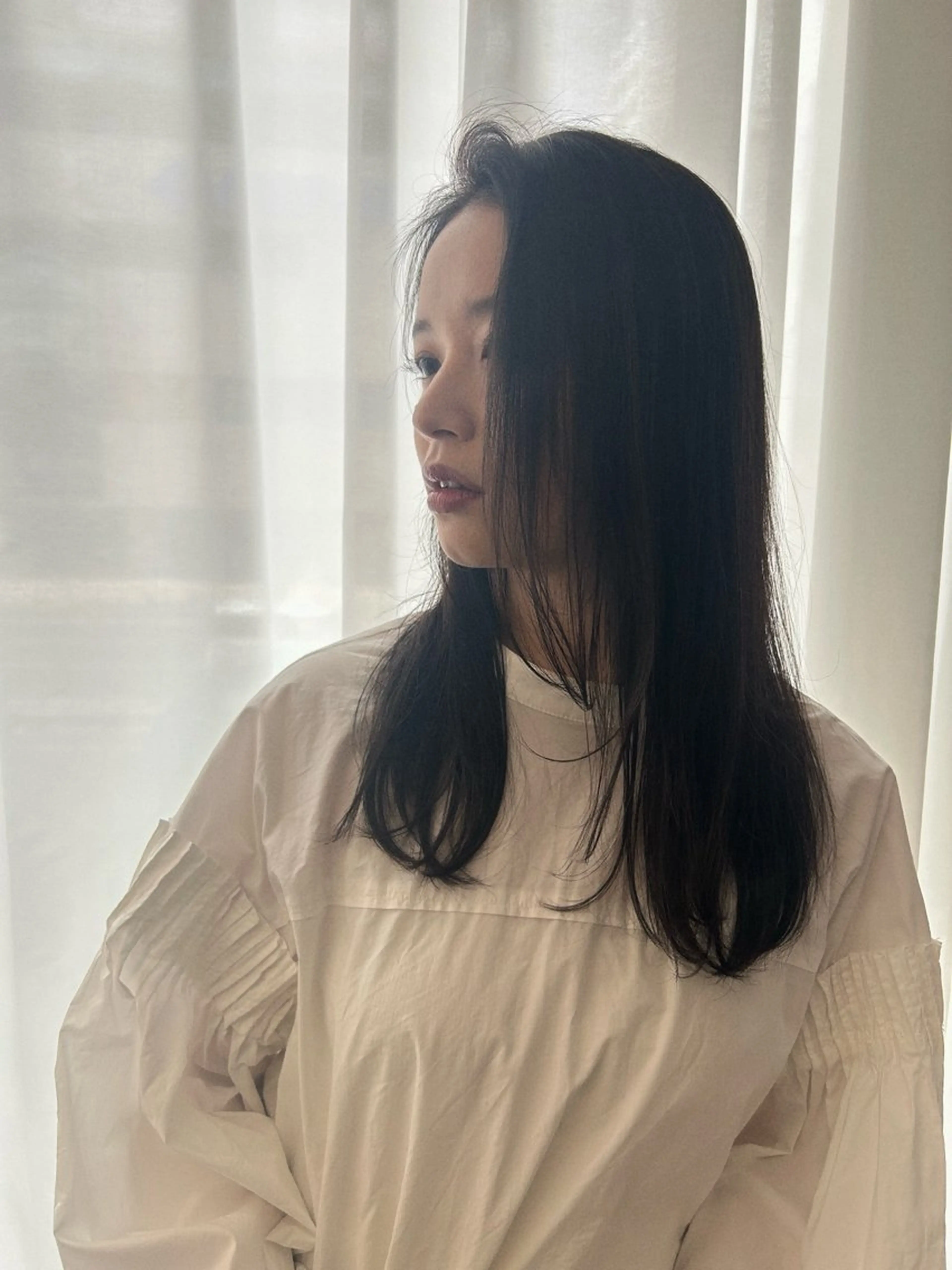 ミディアム カラー ノンダメージ ✂︎竹村まどかのヘアスタイル