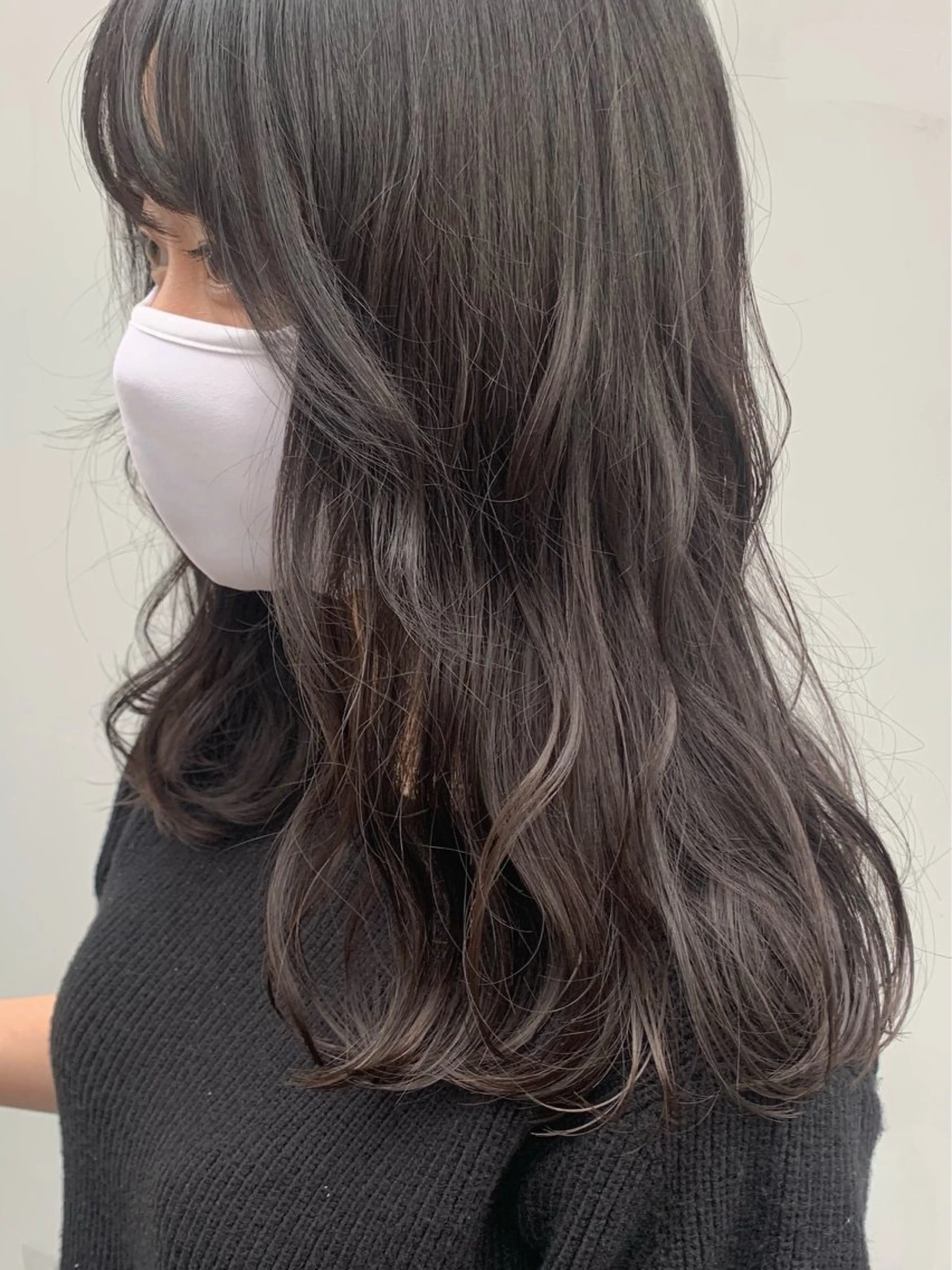 セミロング カラー 透明感カラー グレージュ 🧡YUU💚艶抜群 カラー✨/905号室のヘアスタイル