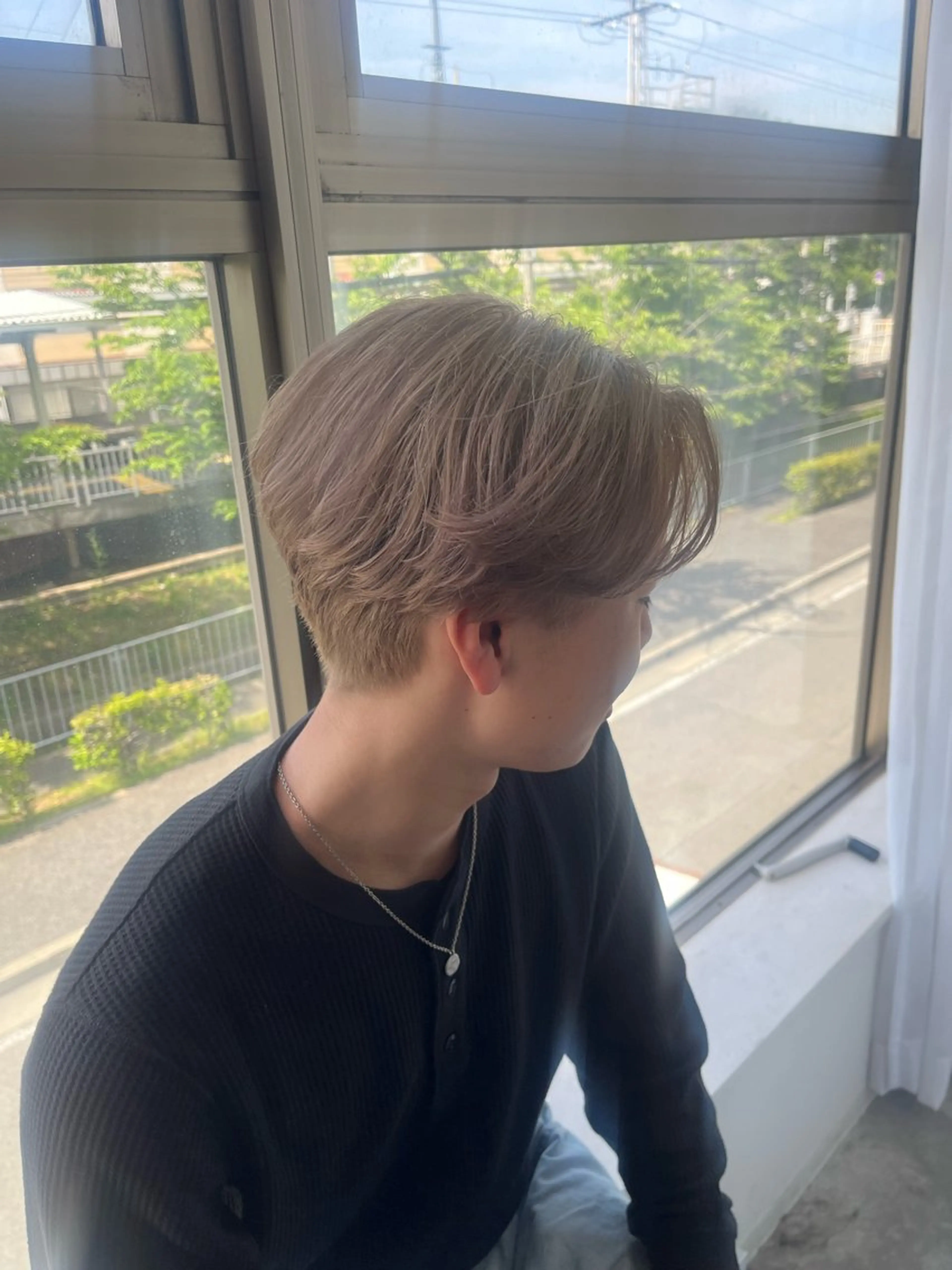 メンズ ヘアカラー トリートメント カット/パーマ/カラ ー清本耕介のヘアスタイル