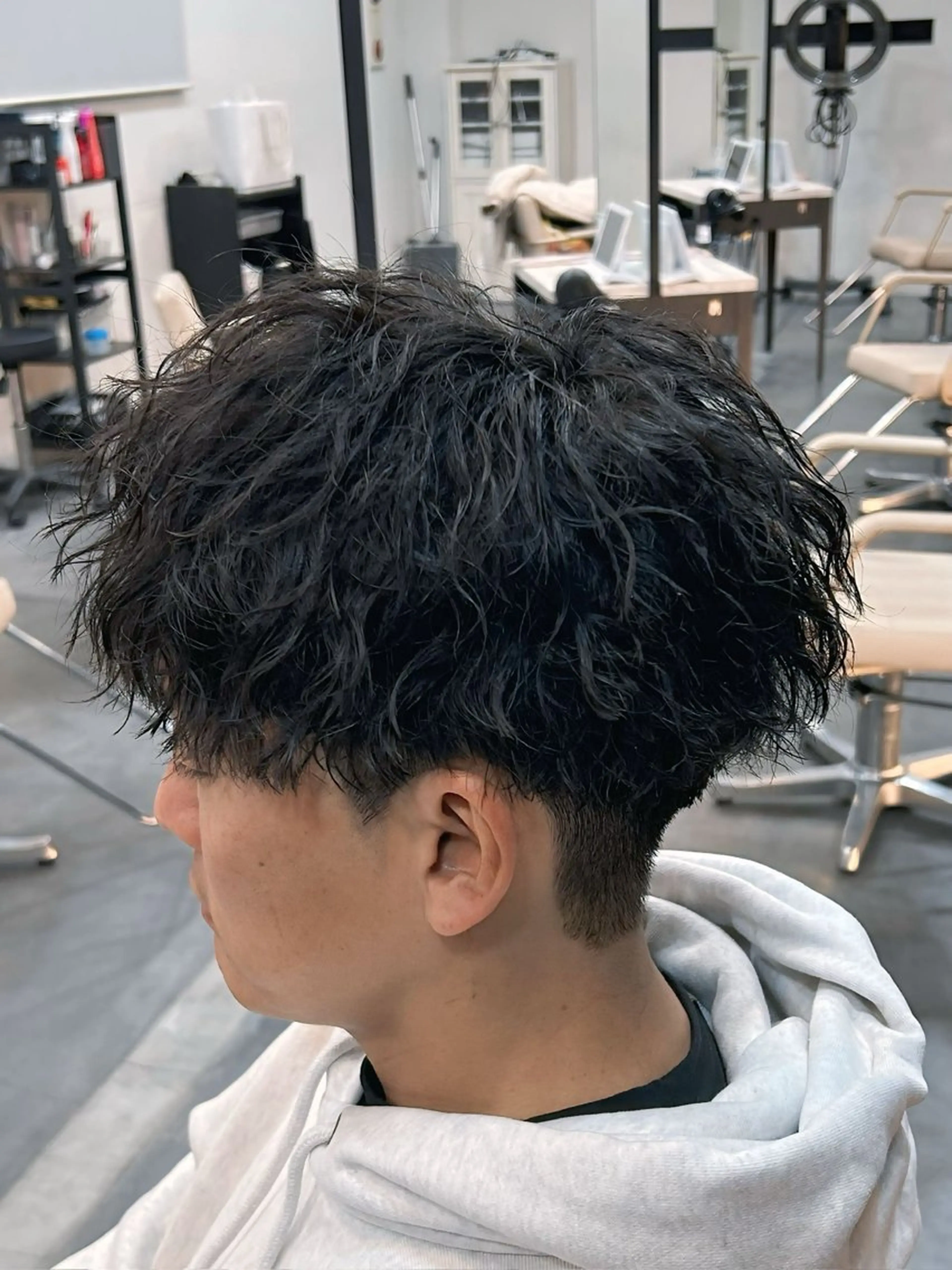 パーマ メンズ RISA/大阪 /フェザーパーマのヘアスタイル