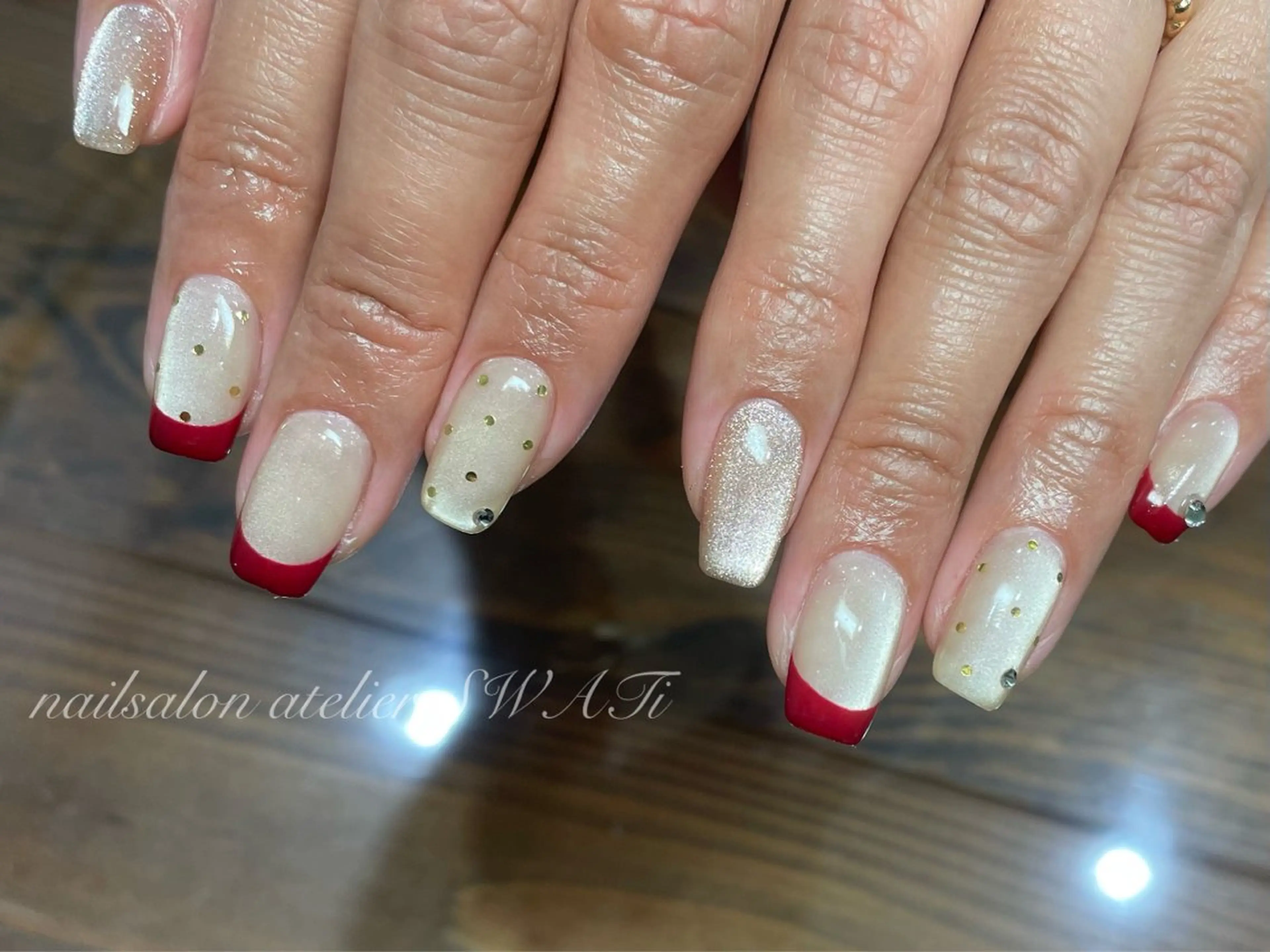 ネイル ハンドネイル ヘアーサロン大野所属・nailsalon SWATiのネイルデザイン