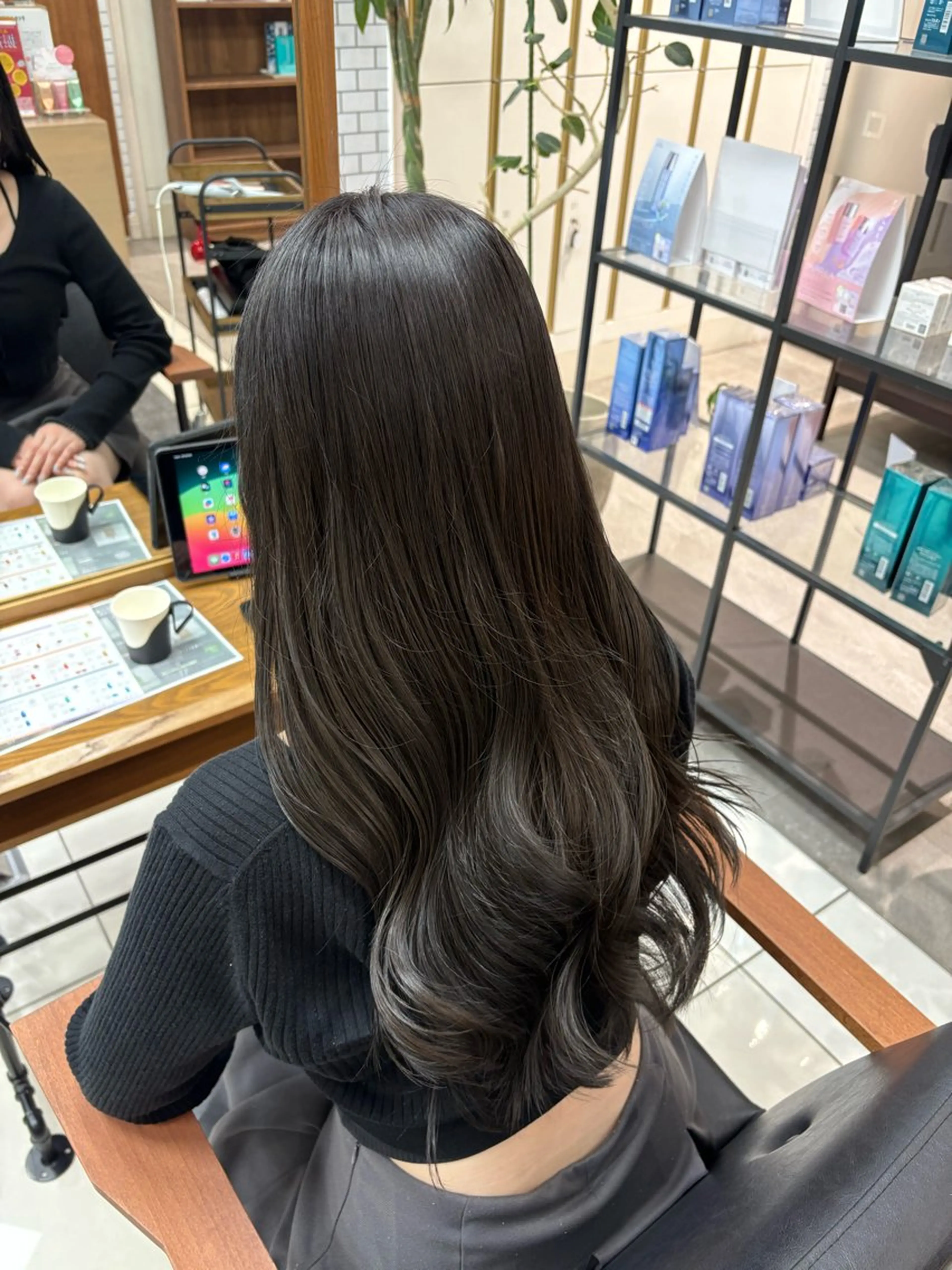 ロング 韓国風ヘア 艶髪/透明感カラー 🫧韓国ヘアのヘアスタイル