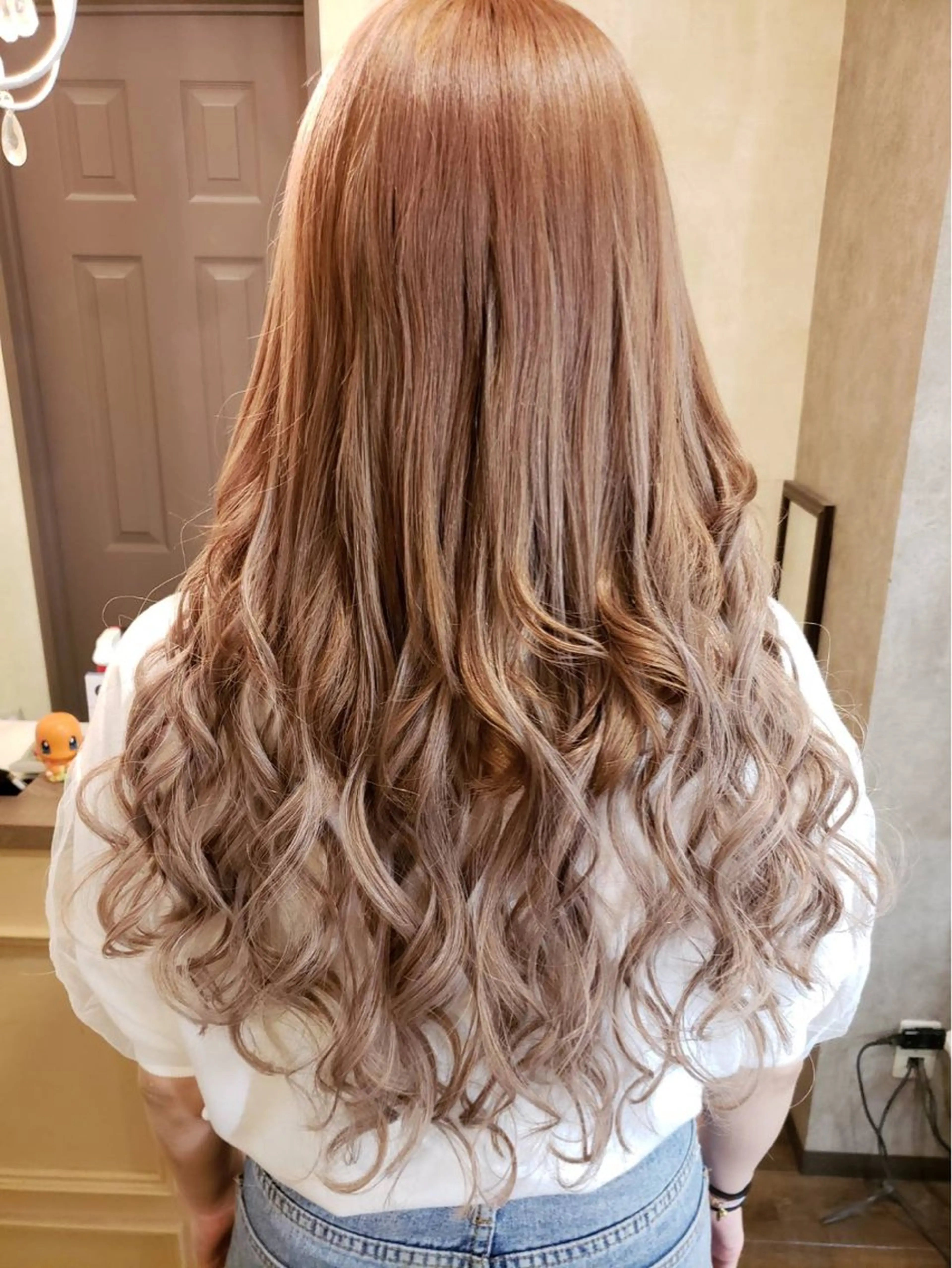 ロング ヘアアレンジ シールエクステ エクステ カット エクステ MagicMush ✴︎シールエクステのヘアスタイル