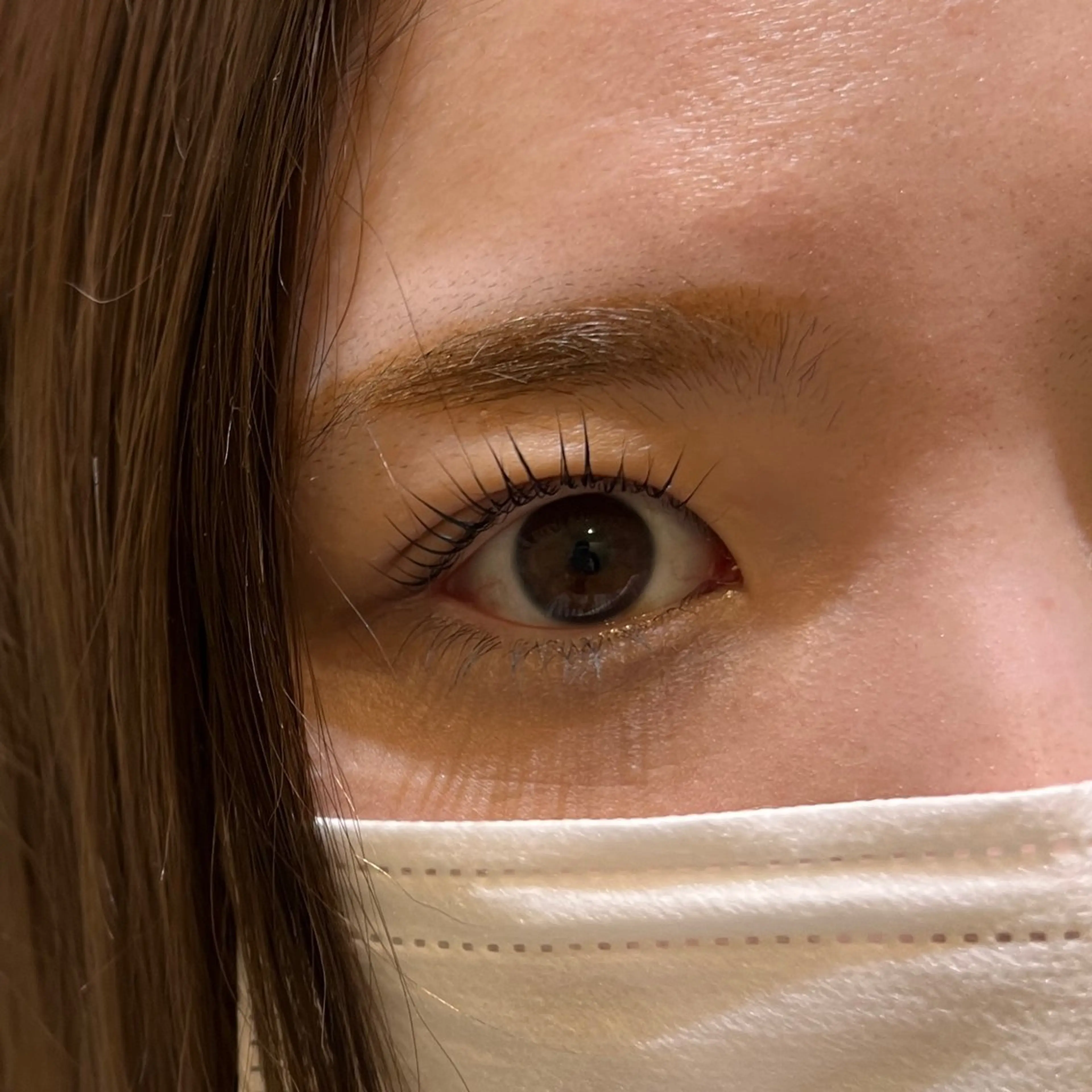 マツエク・マツパ 一重×まつ毛パーマ Noa 夏目🎀🥣の眉毛・アイブロウイメージ