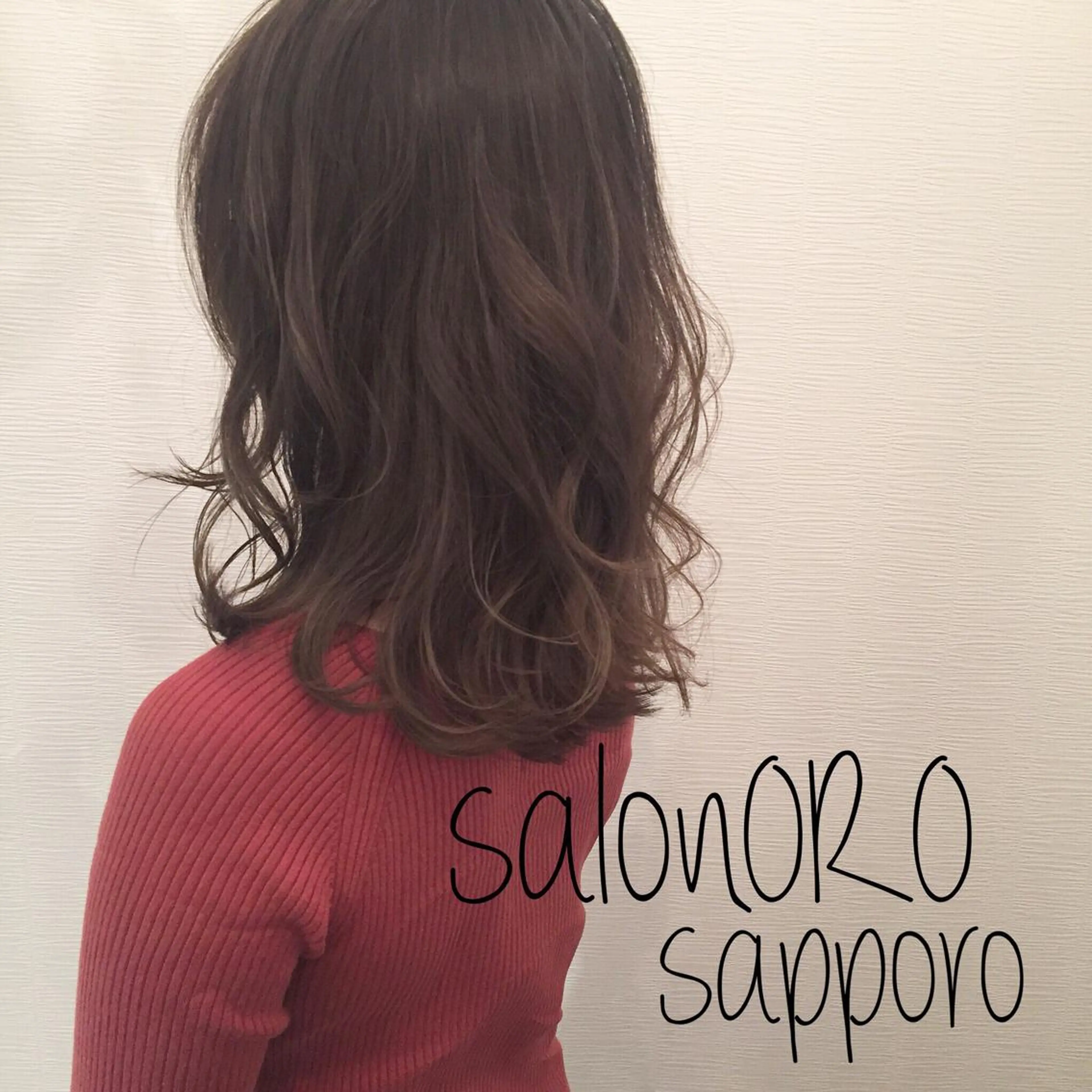 セミロング カラー アディクシーカラー ブラウンカラー ショコラブラウン グラデーションカラー ハイライトカラー カット ヘアカラー トリートメント toiro by lien hair atelier所属・池田 真由美のヘアスタイル