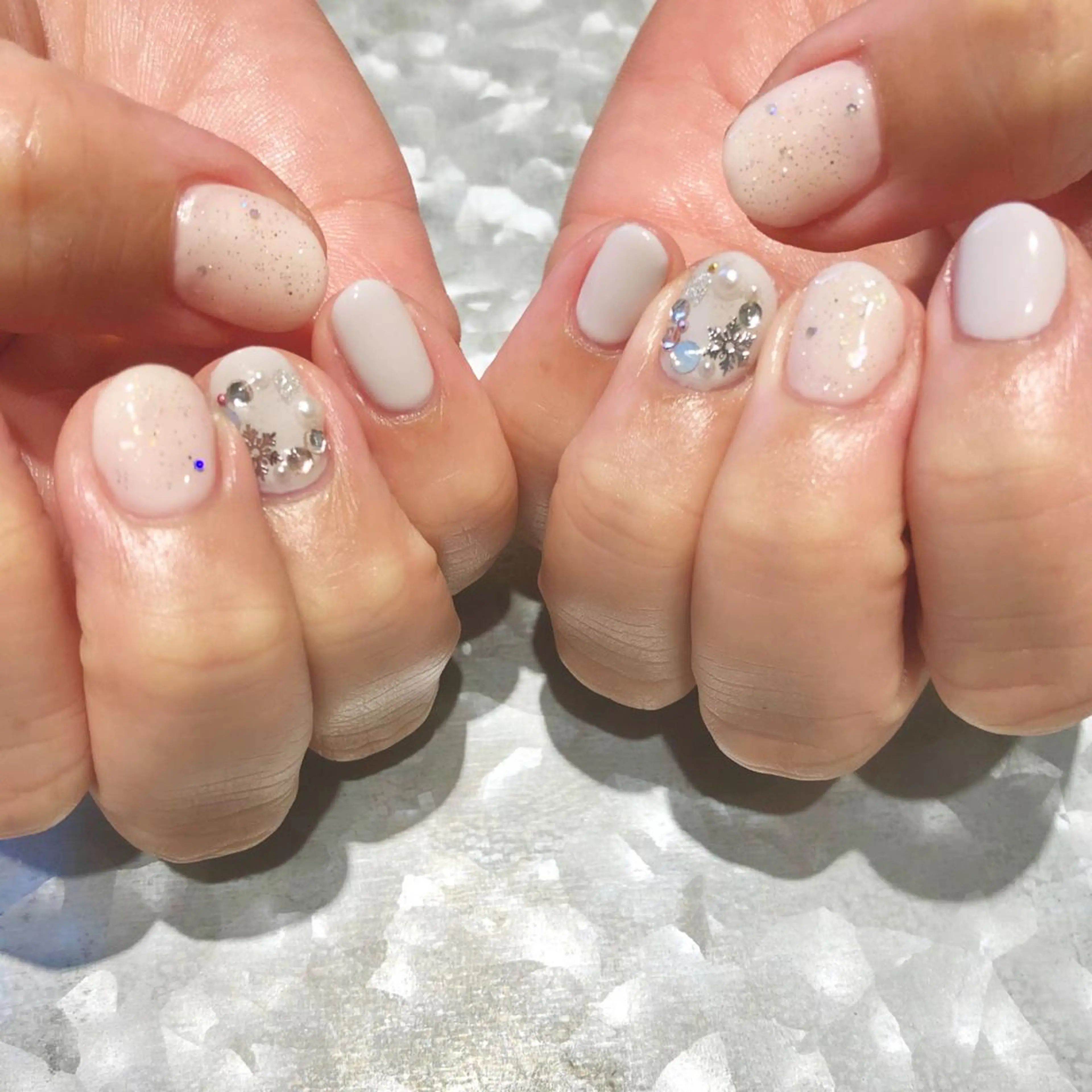ネイル 冬ネイル クリスマス TRAM-nail moriizumiのネイルデザイン