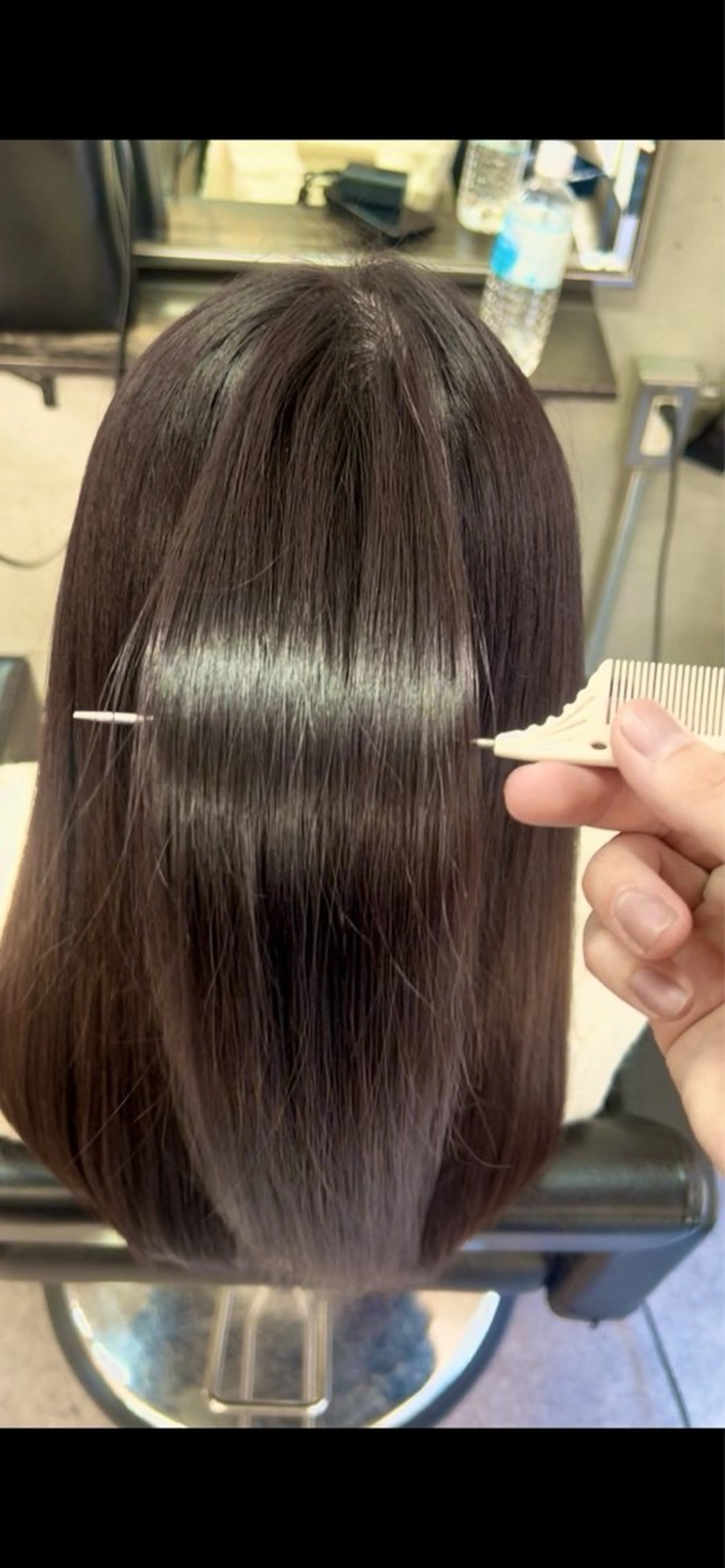 ロング 髪質改善 ロング トリートメント ヘアカラー トリートメント ヘッドスパ 🫧髪質改善 縮毛矯正特化🫧中西のヘアスタイル