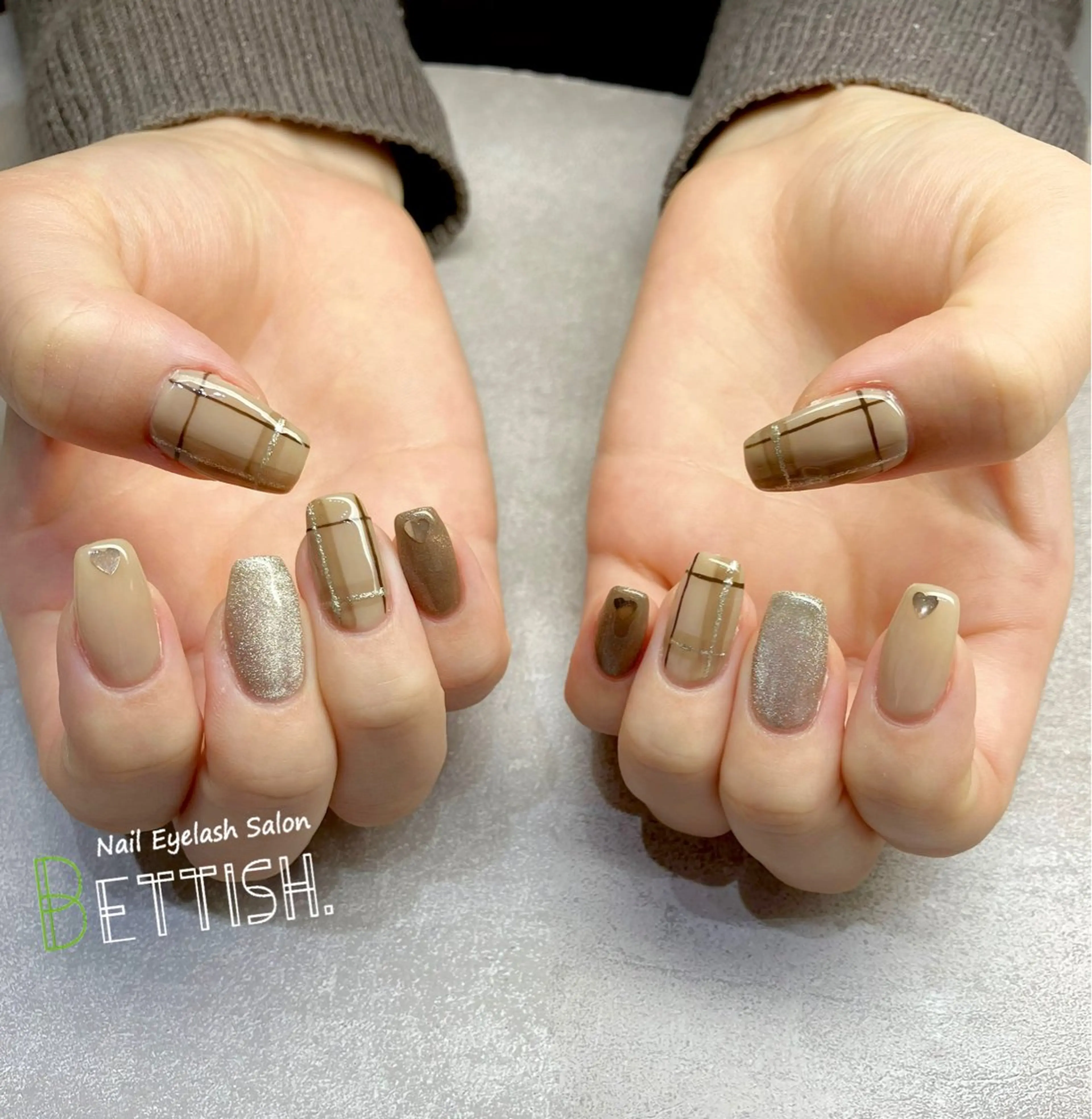 ネイル バレンタイン BETTISH. KUMIKO☺︎︎のネイルデザイン