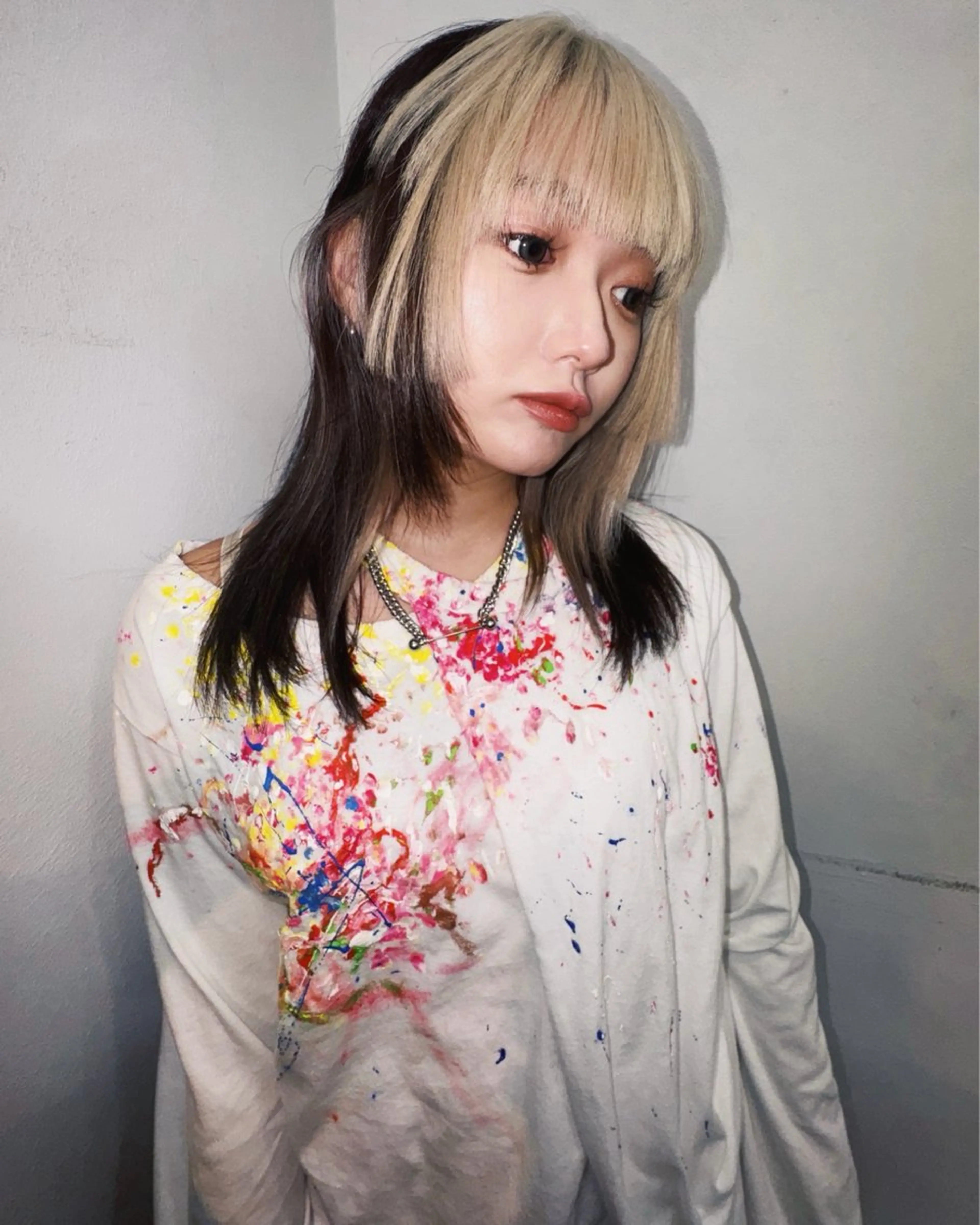 デザインカラー🎨🖌️＋2stepトリートメント✨[インナーカラー/ローライト/渋谷]の写真