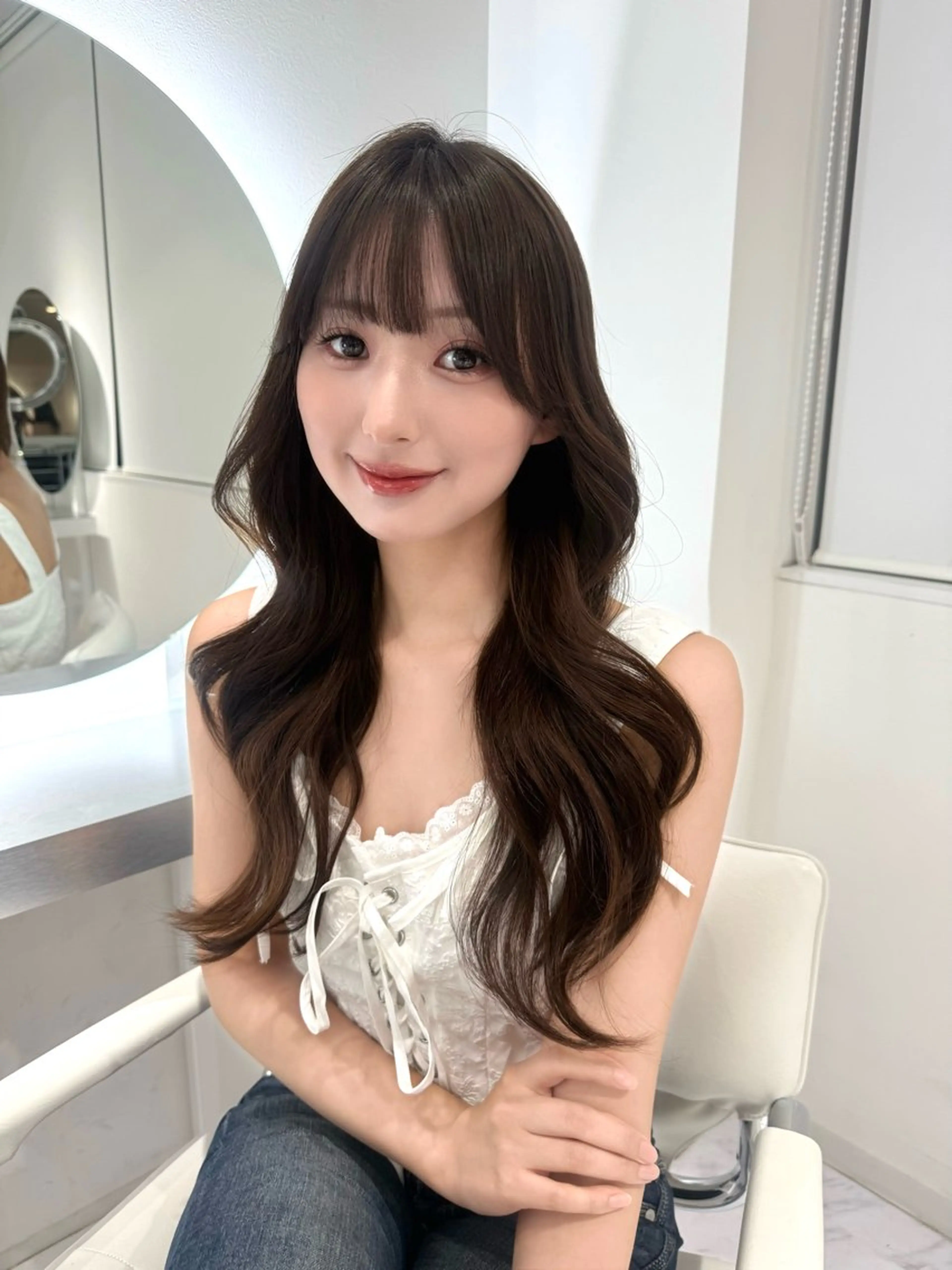 カット+カラー+2step treatment💖の写真