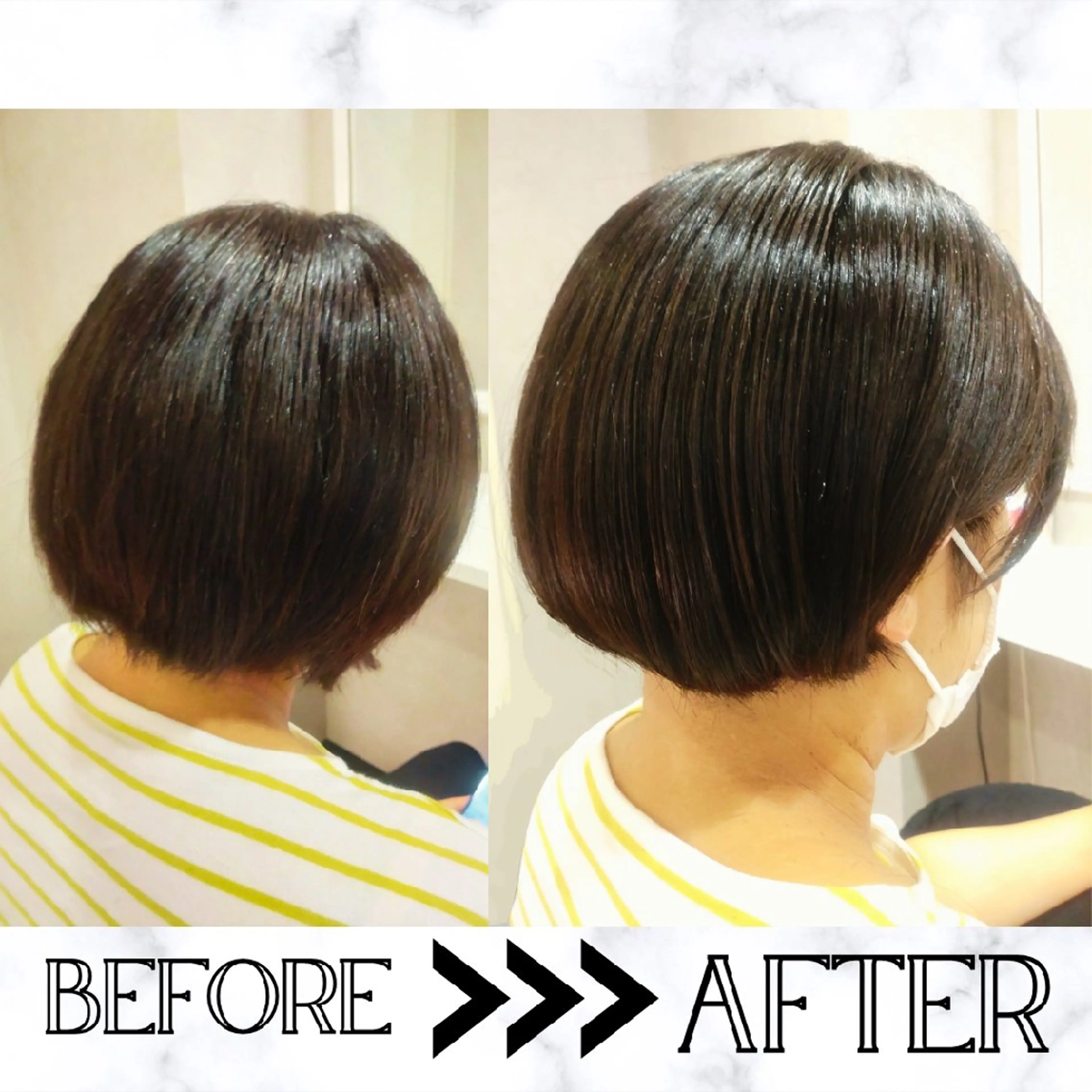 ショート パーマ 縮毛矯正 🌺中村🌺毎日楽し くなる髪をご提案✨のヘアスタイル