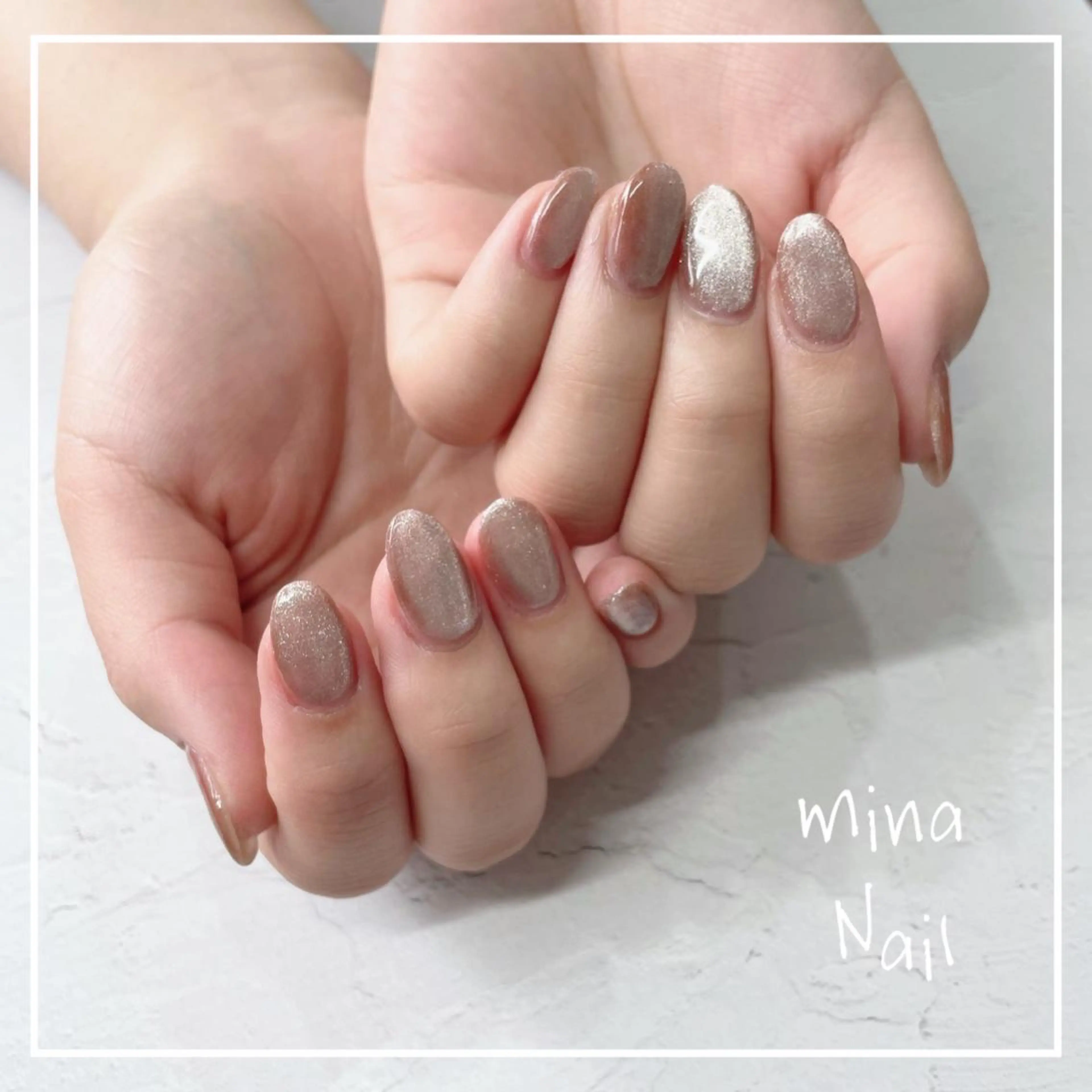 ネイル マグネットネイル mina Nailのネイルデザイン