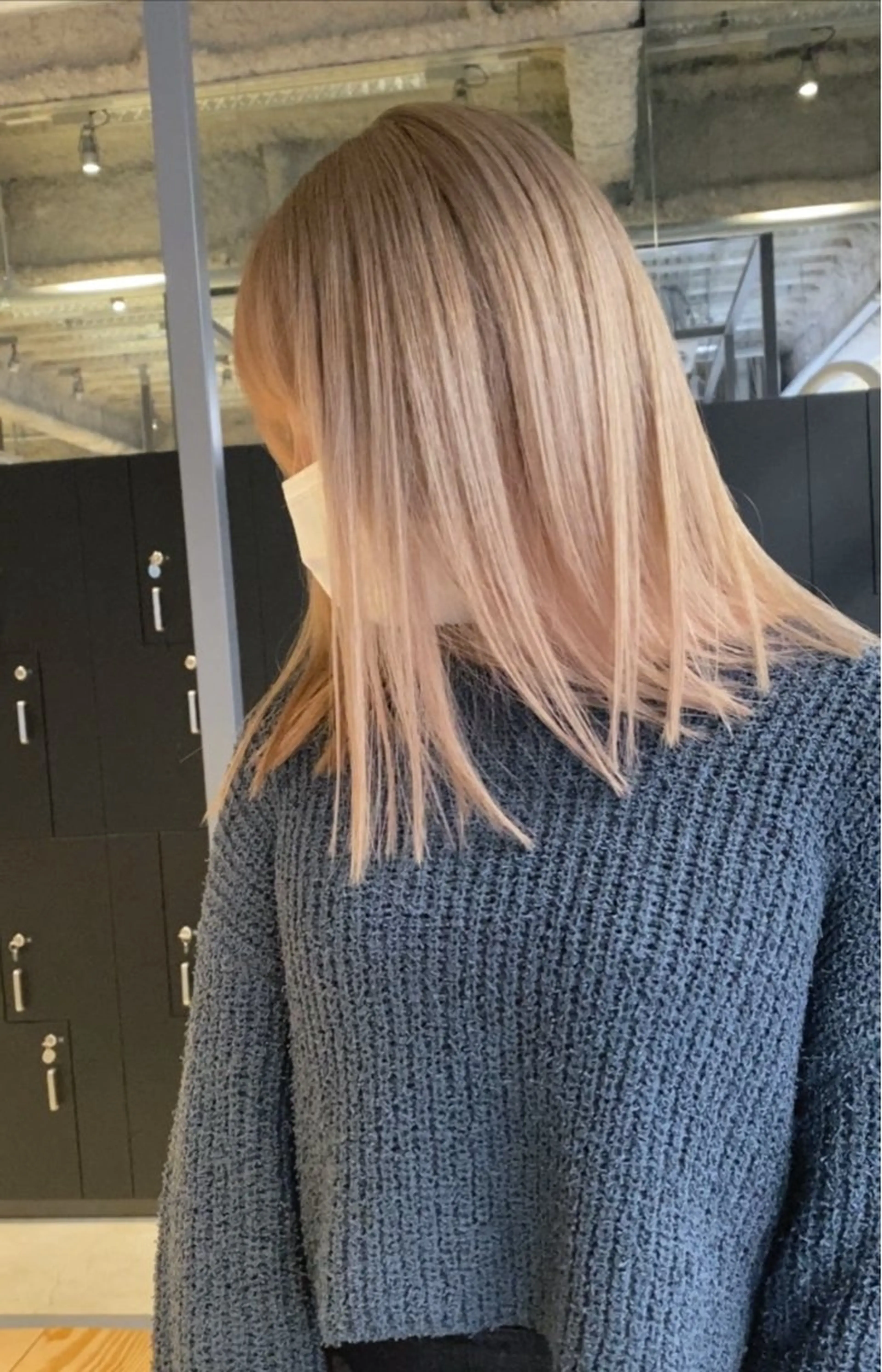 ミディアム 佐藤 崇文のヘアスタイル