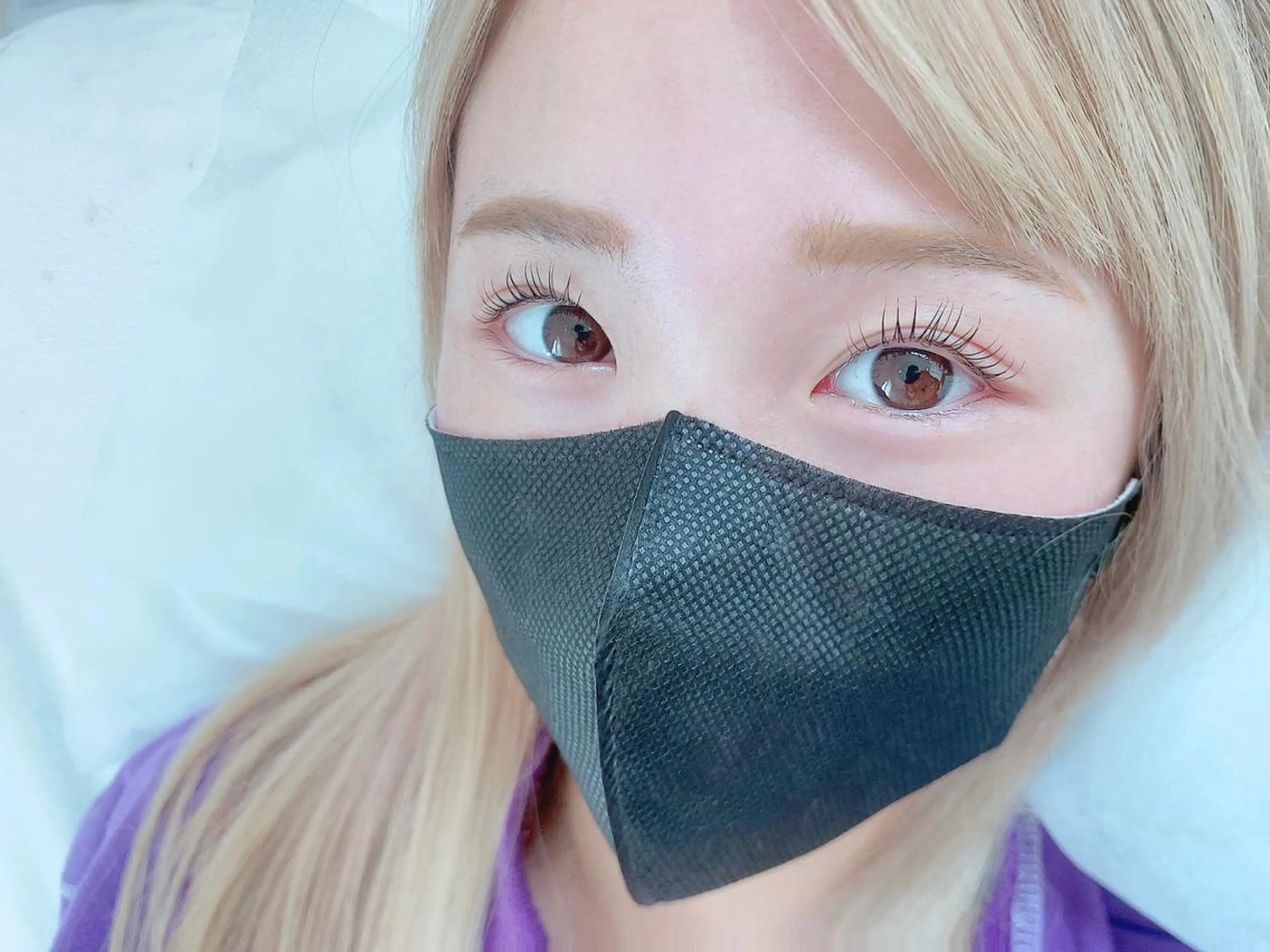 まつ毛のダメージ最小限！トリートメントラッシュリフトの写真