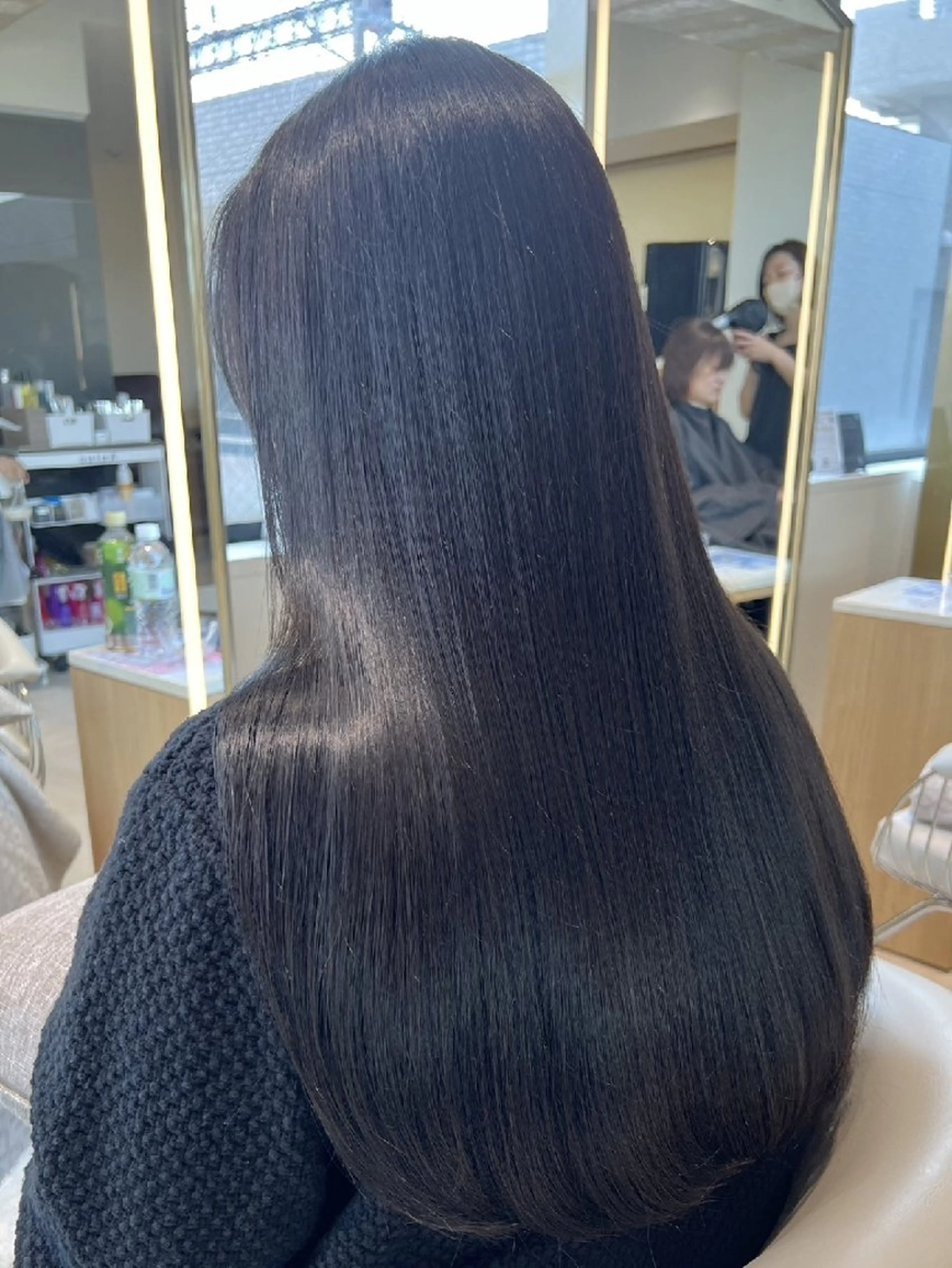 ロング カラー フカマチケイコ/本厚 木/ミディアム/艶髪のヘアスタイル