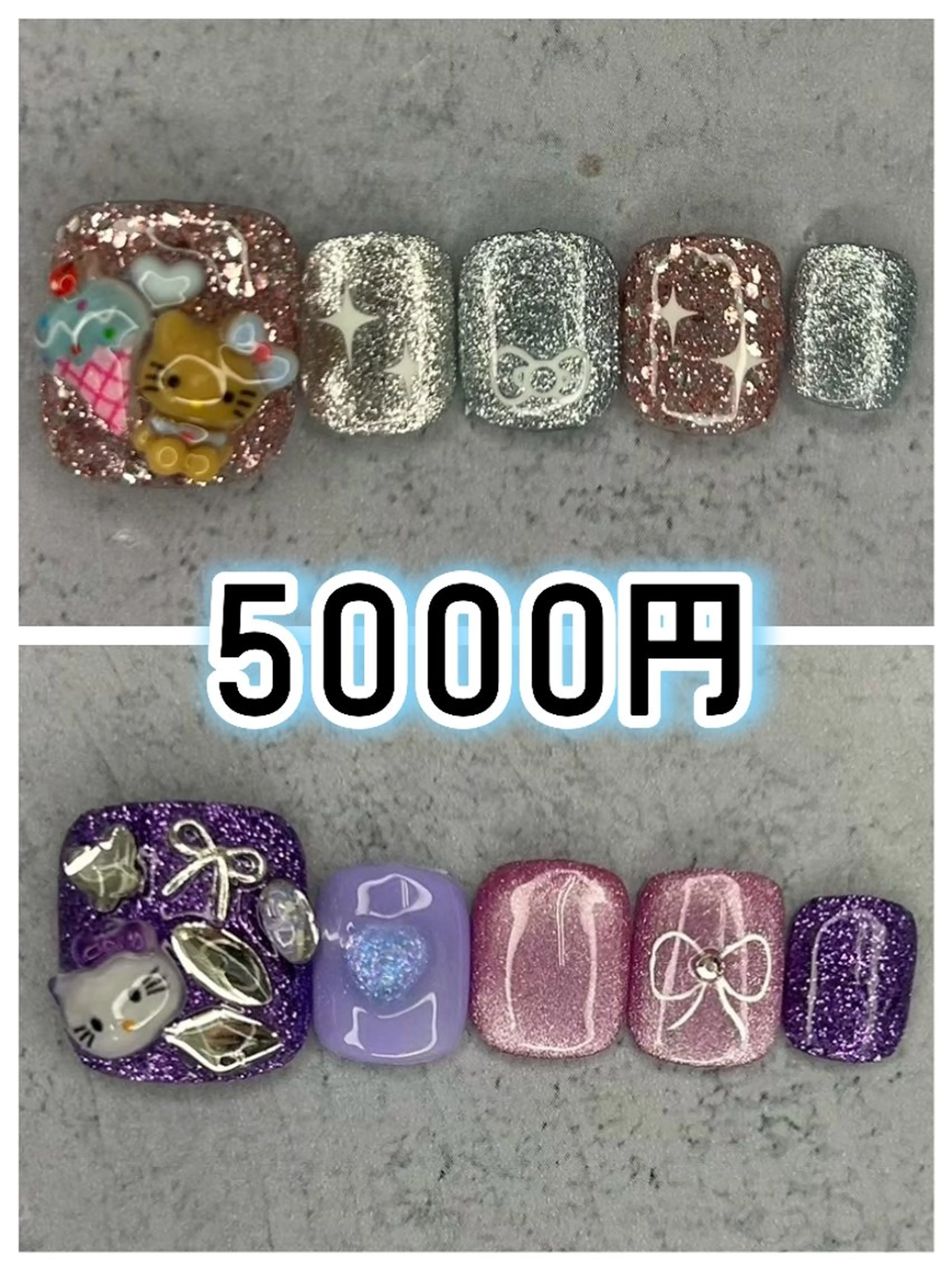 ネイル フットネイル フットネイル Milana 川瀬のネイルデザイン