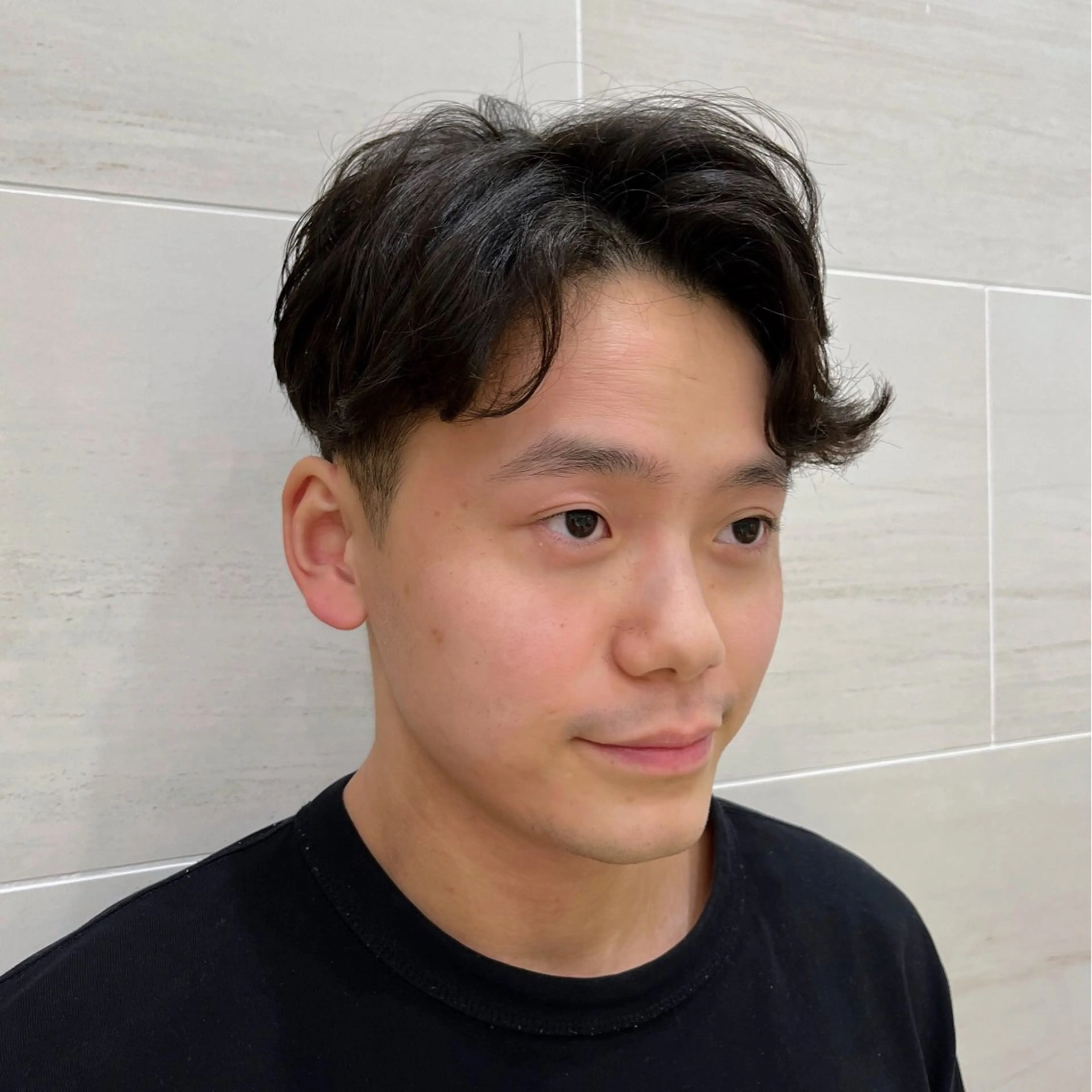 パーマ メンズ 押上/ショート・ボブ /パーマ/山口卓朗のヘアスタイル