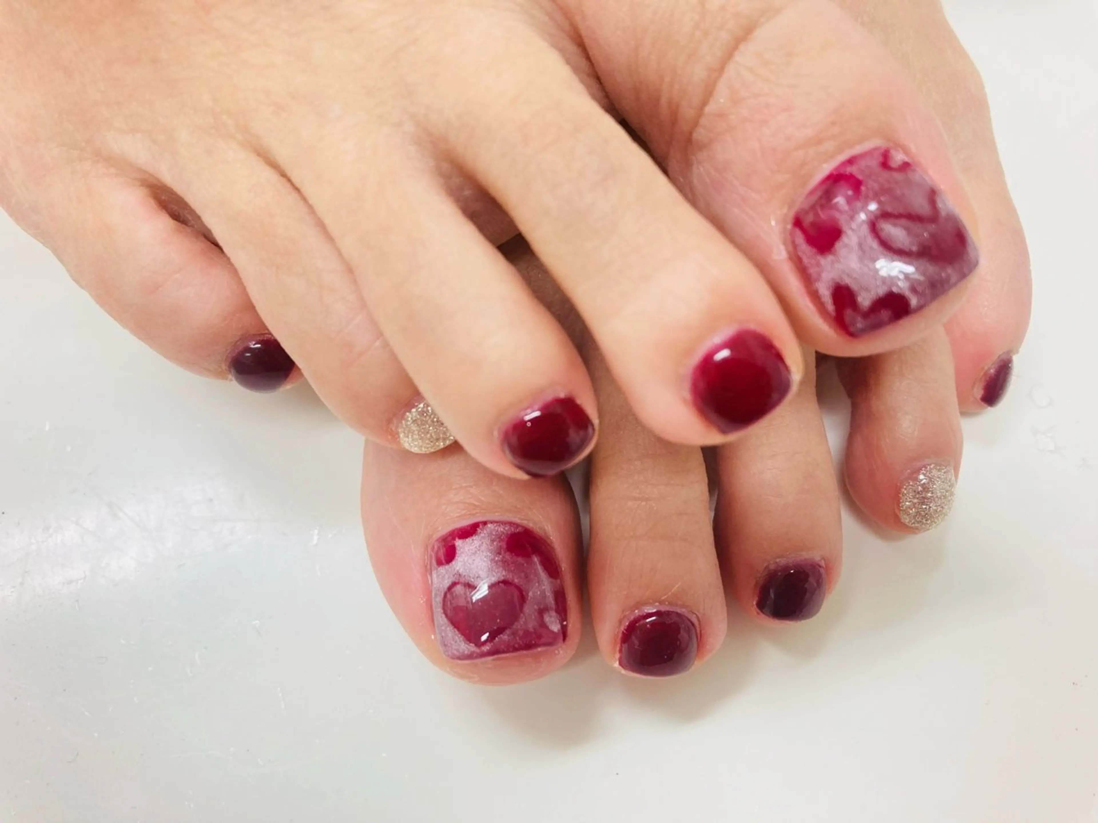 ネイル Ocean nail パラジェル 取扱い店のネイルデザイン