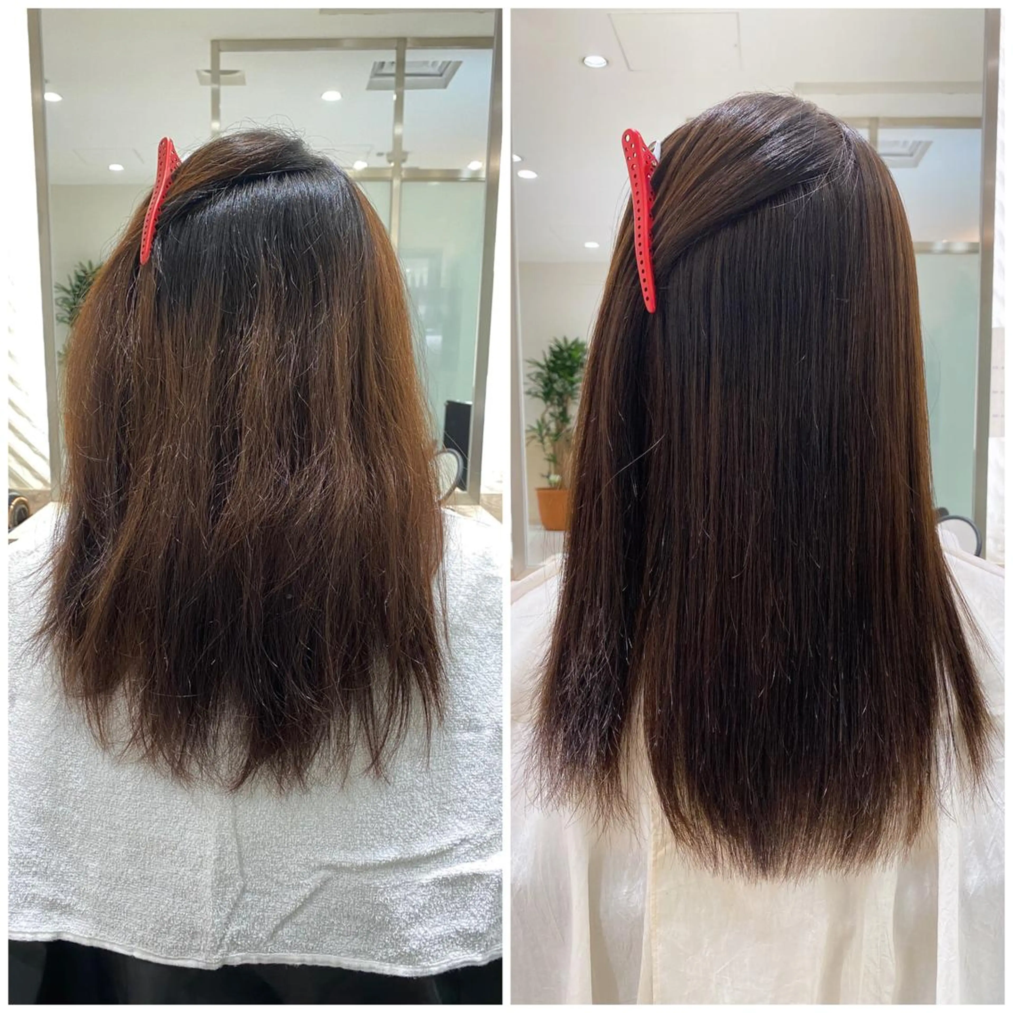 セミロング カット トリートメント ヘッドスパ 韓国レイヤー/ 顔周り💕田中将吾のヘアスタイル