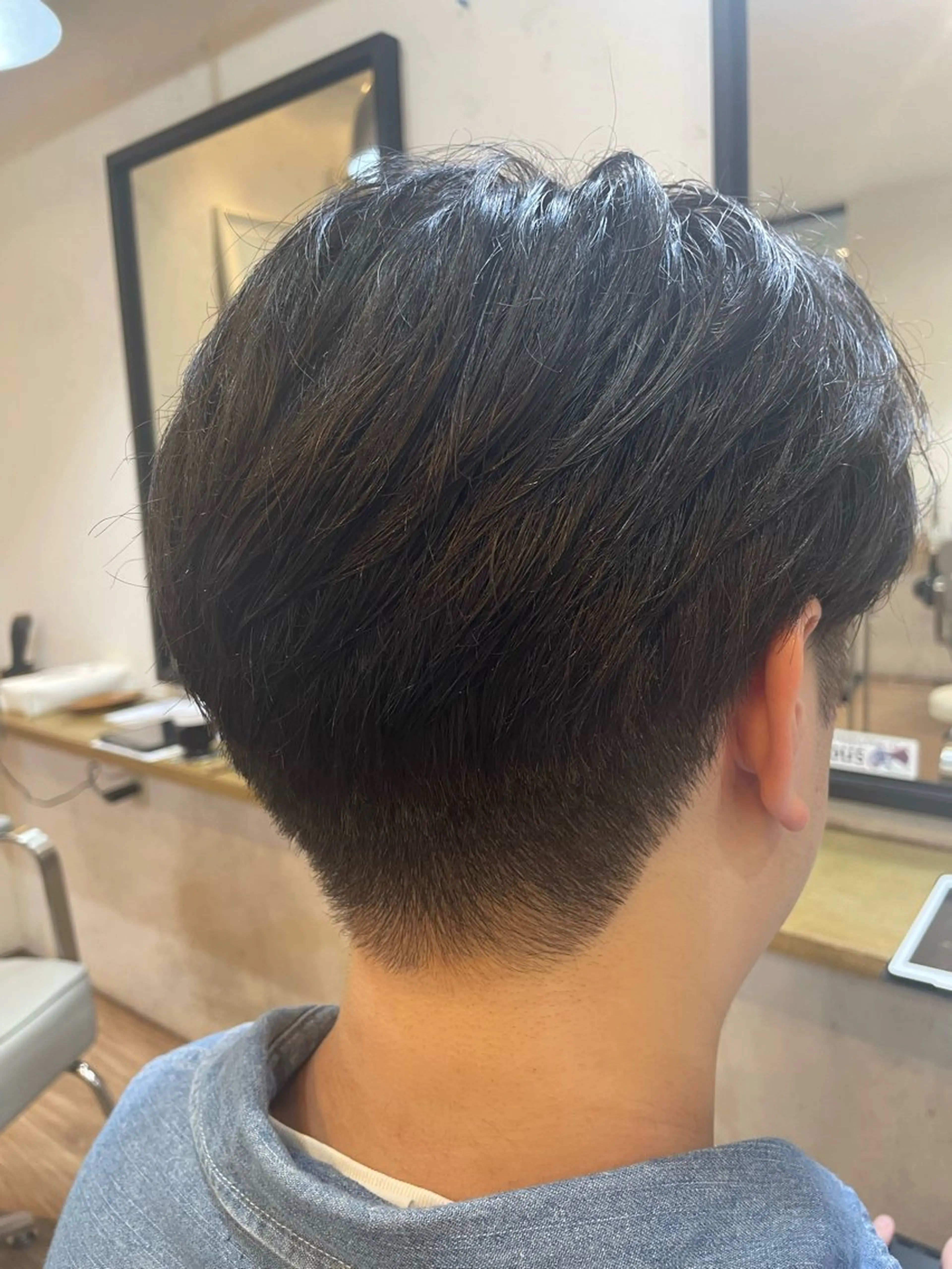 ショート メンズ カット すやま もえのヘアスタイル