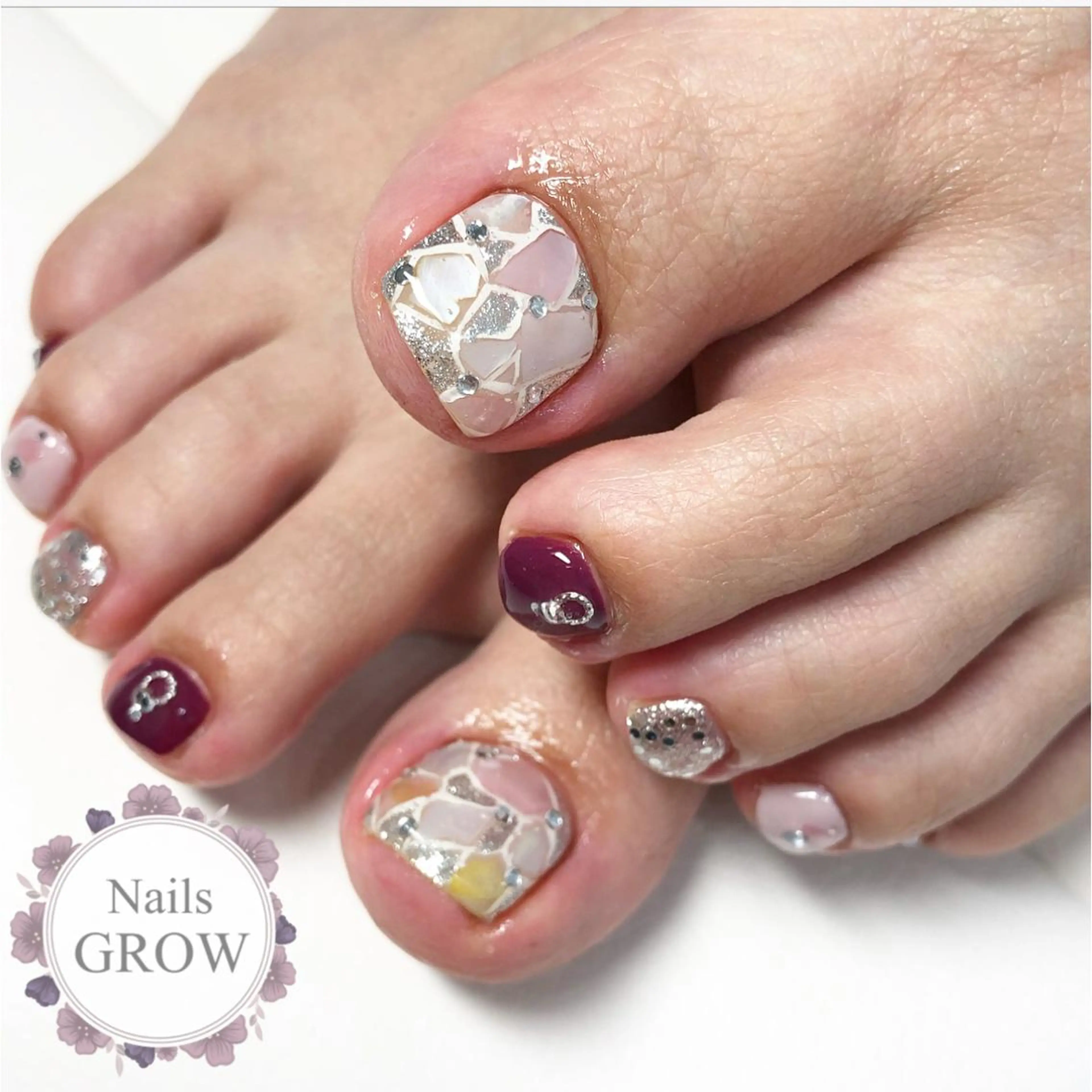 ネイル フットネイル Nails GROWのネイルデザイン
