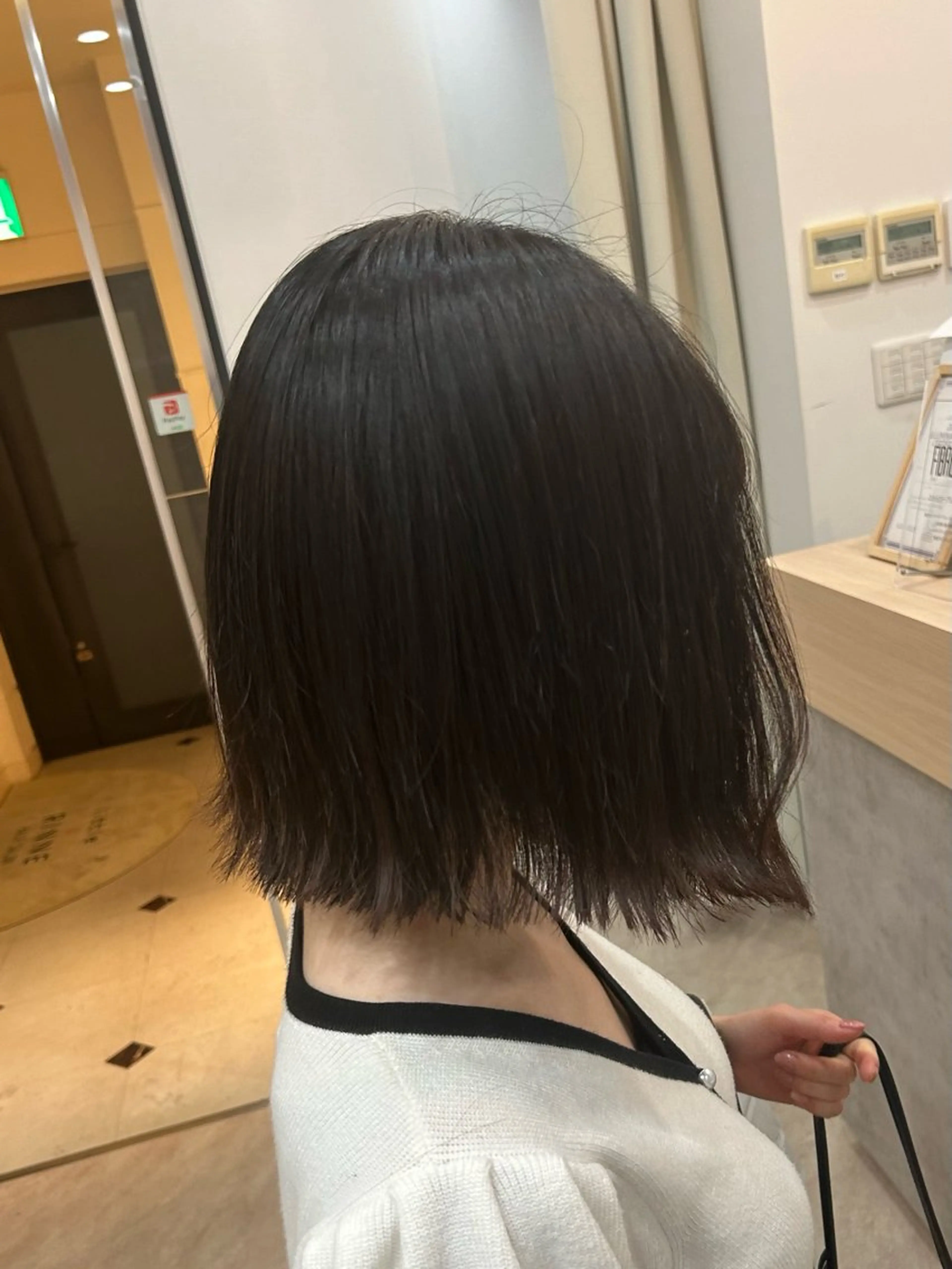 ミディアム 栄/久屋大通/美髪 /透明感カラー/加藤のヘアスタイル