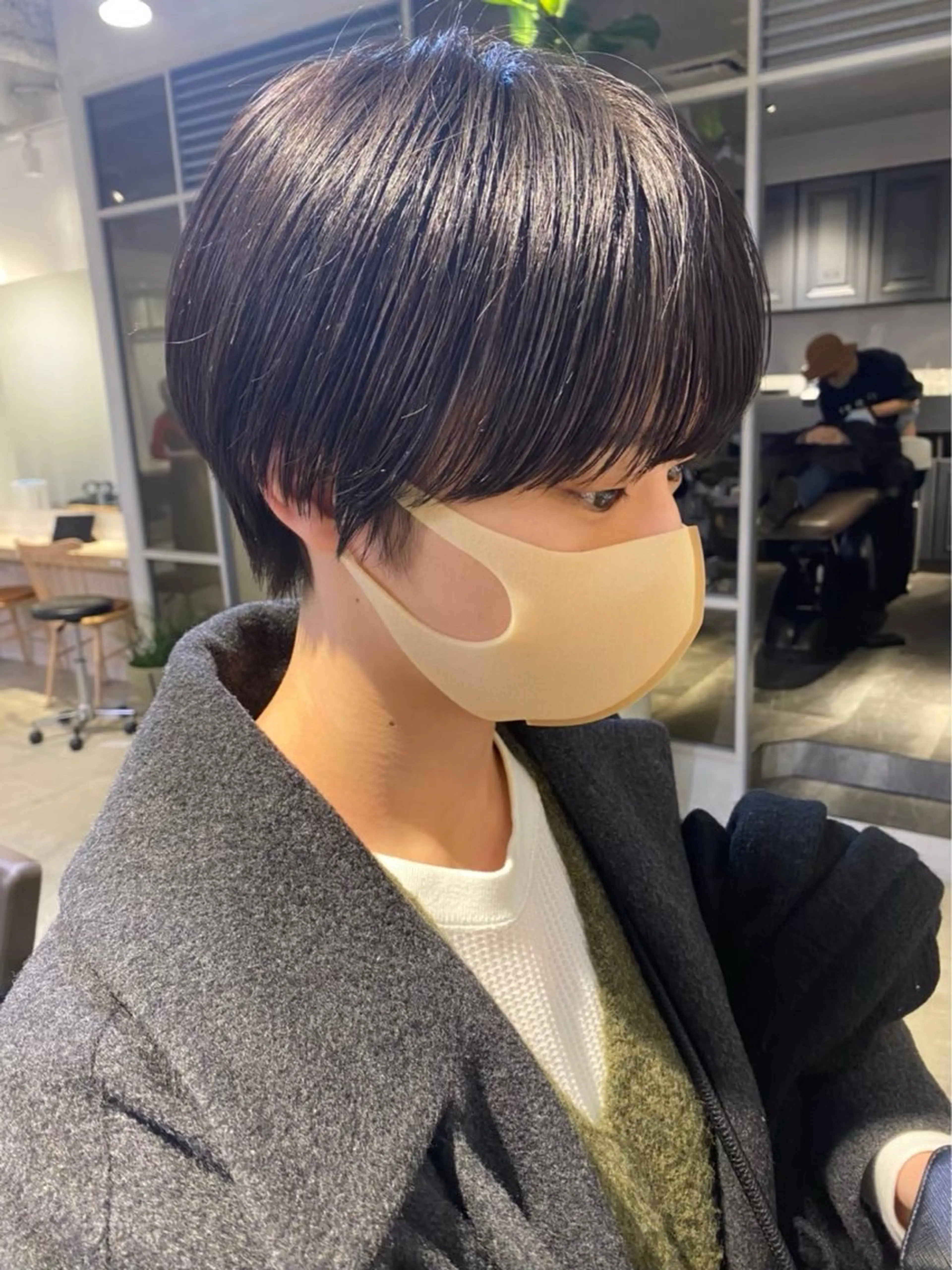 ショート ショートヘア タグチ アスカのヘアスタイル