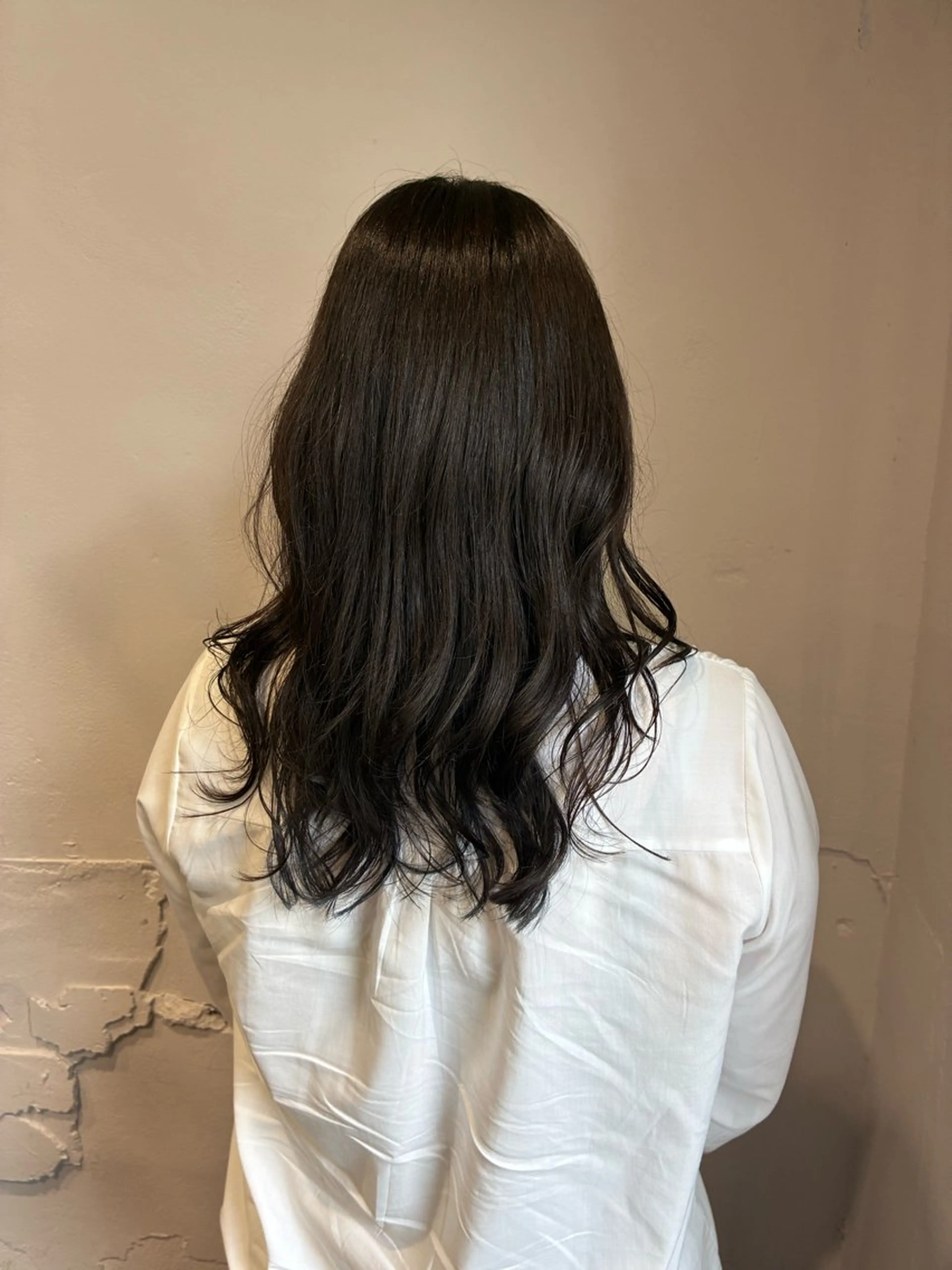 セミロング セミロングパーマ 木村 あかりのヘアスタイル