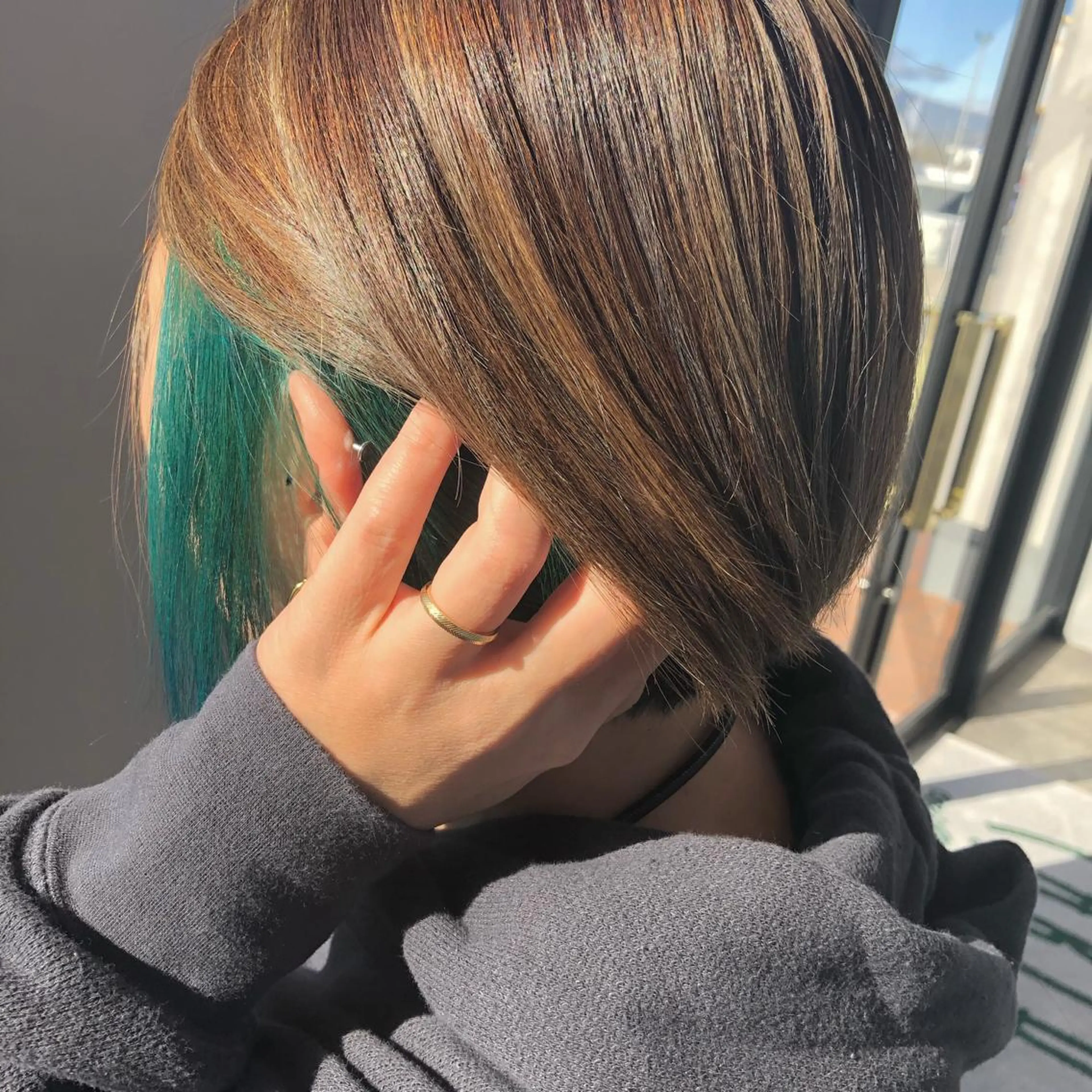 ショート カラー ヘアアレンジ yoshino yukoのマツエク・マツパデザイン