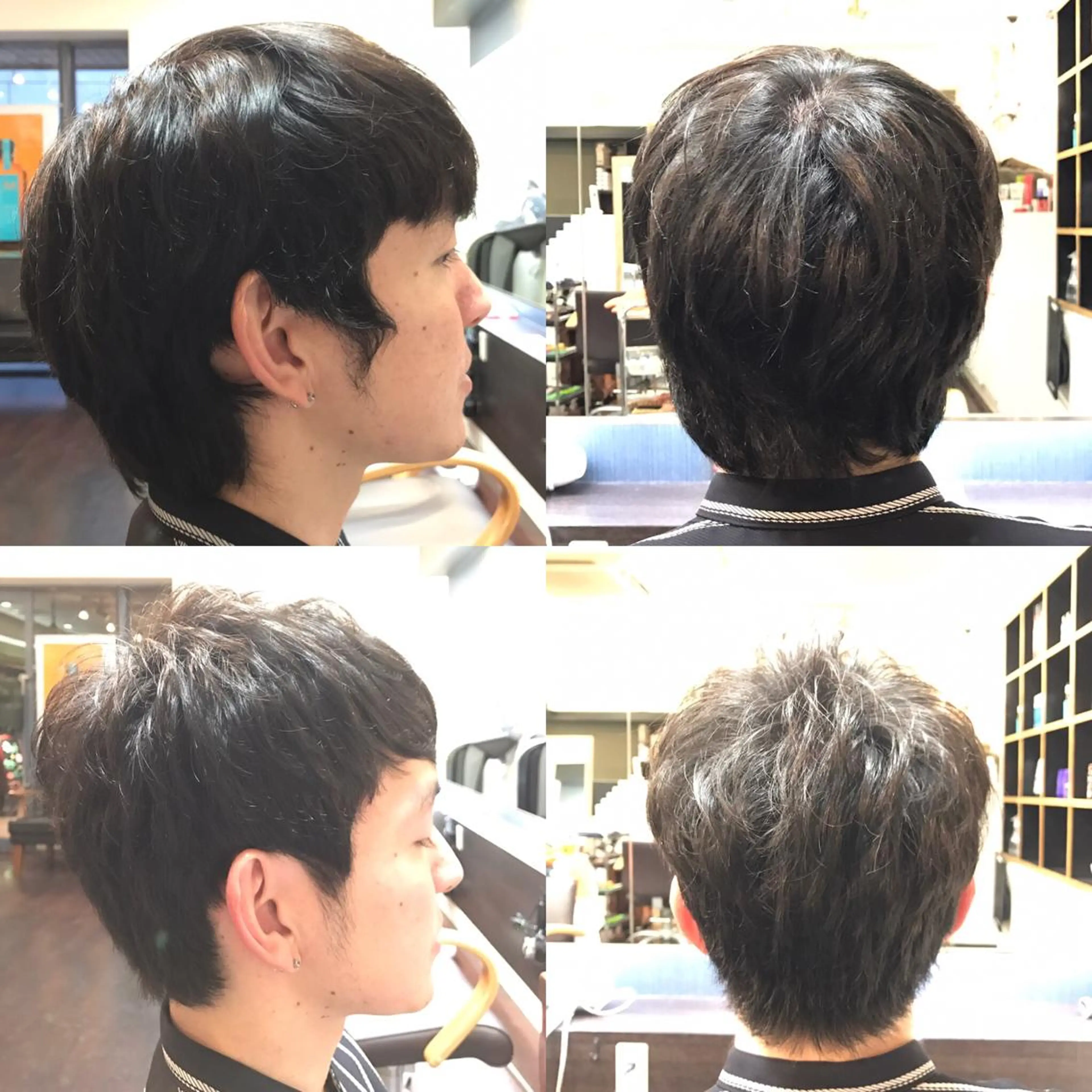 メンズ 前之園 ひかるのヘアスタイル