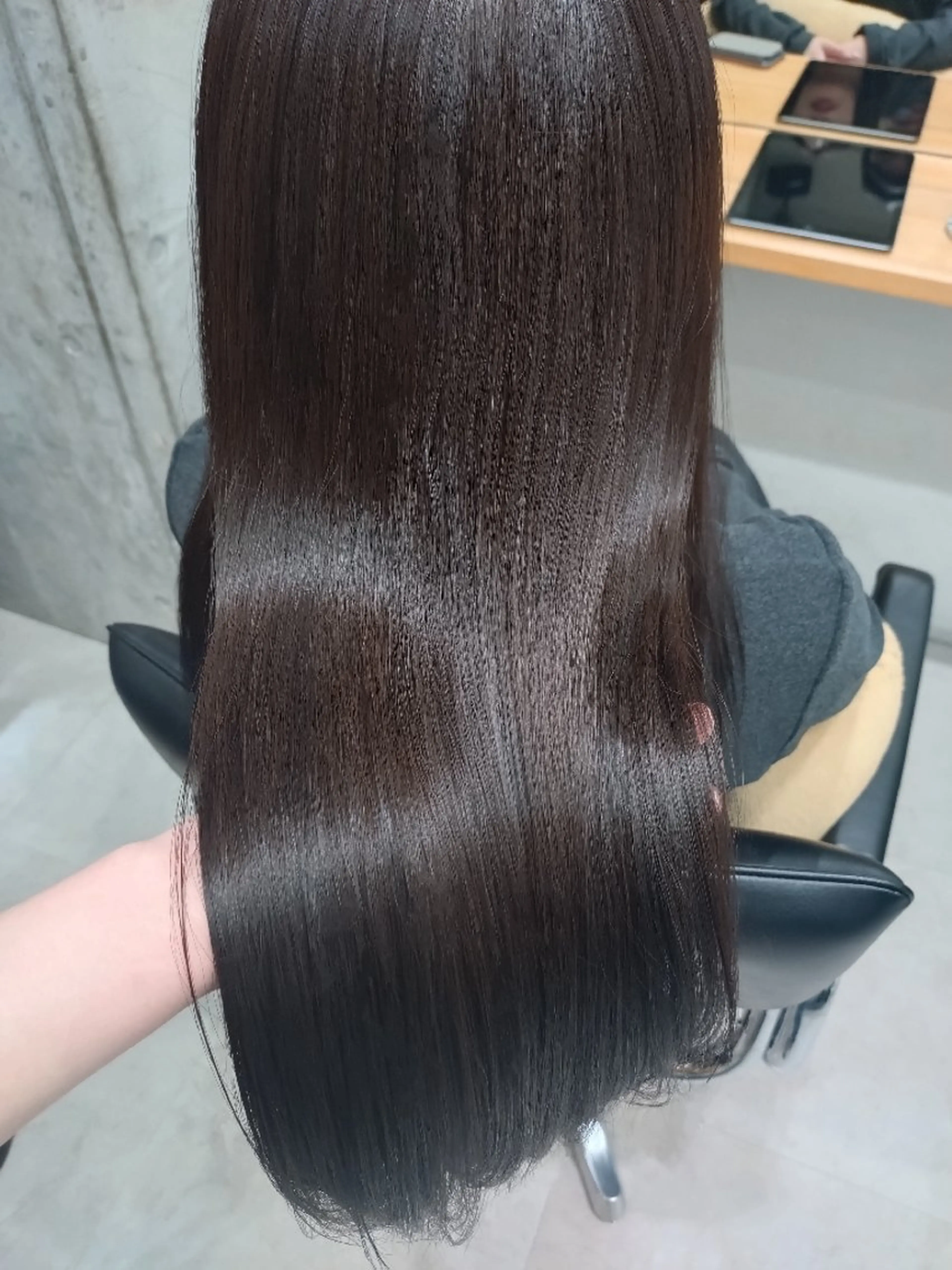 セミロング カラー カット ヘアカラー トリートメント ヘアアレンジ/柔らか 艶カラー/AKARIのヘアスタイル
