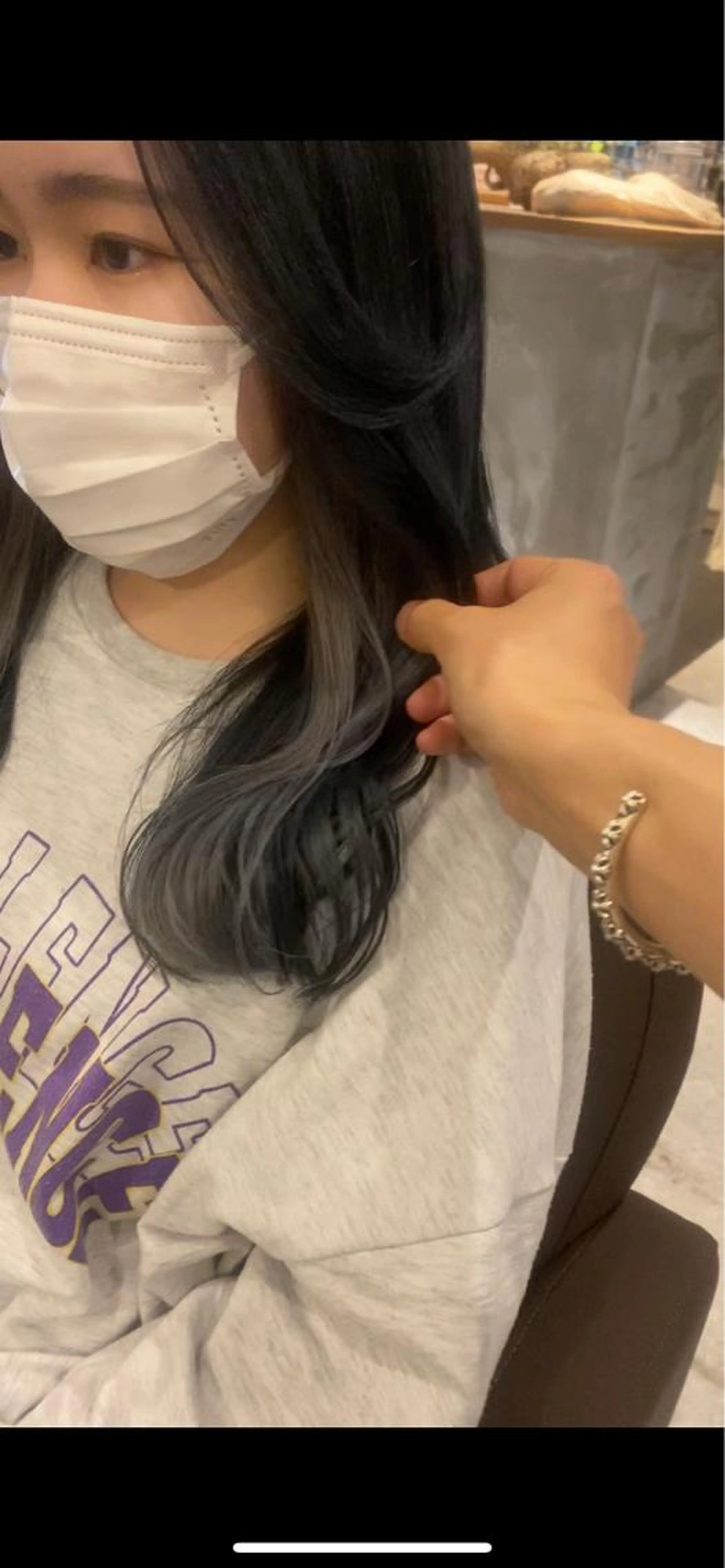 オシャレイヤリングブリーチ+全頭カラー+サブリミックトリートメント✨の写真