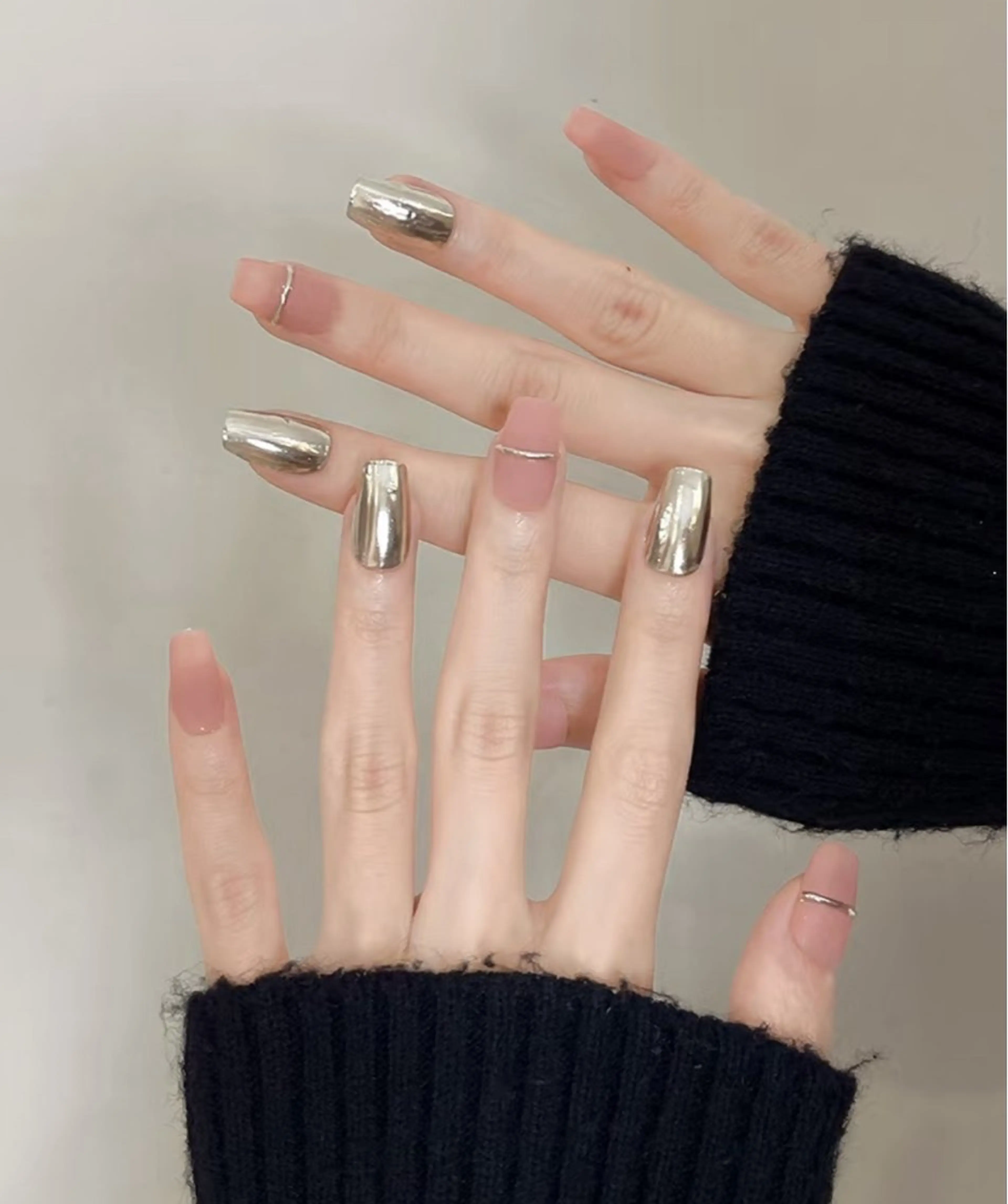 セミロング ハンドネイル ハンドケア 宮崎 もものネイルデザイン