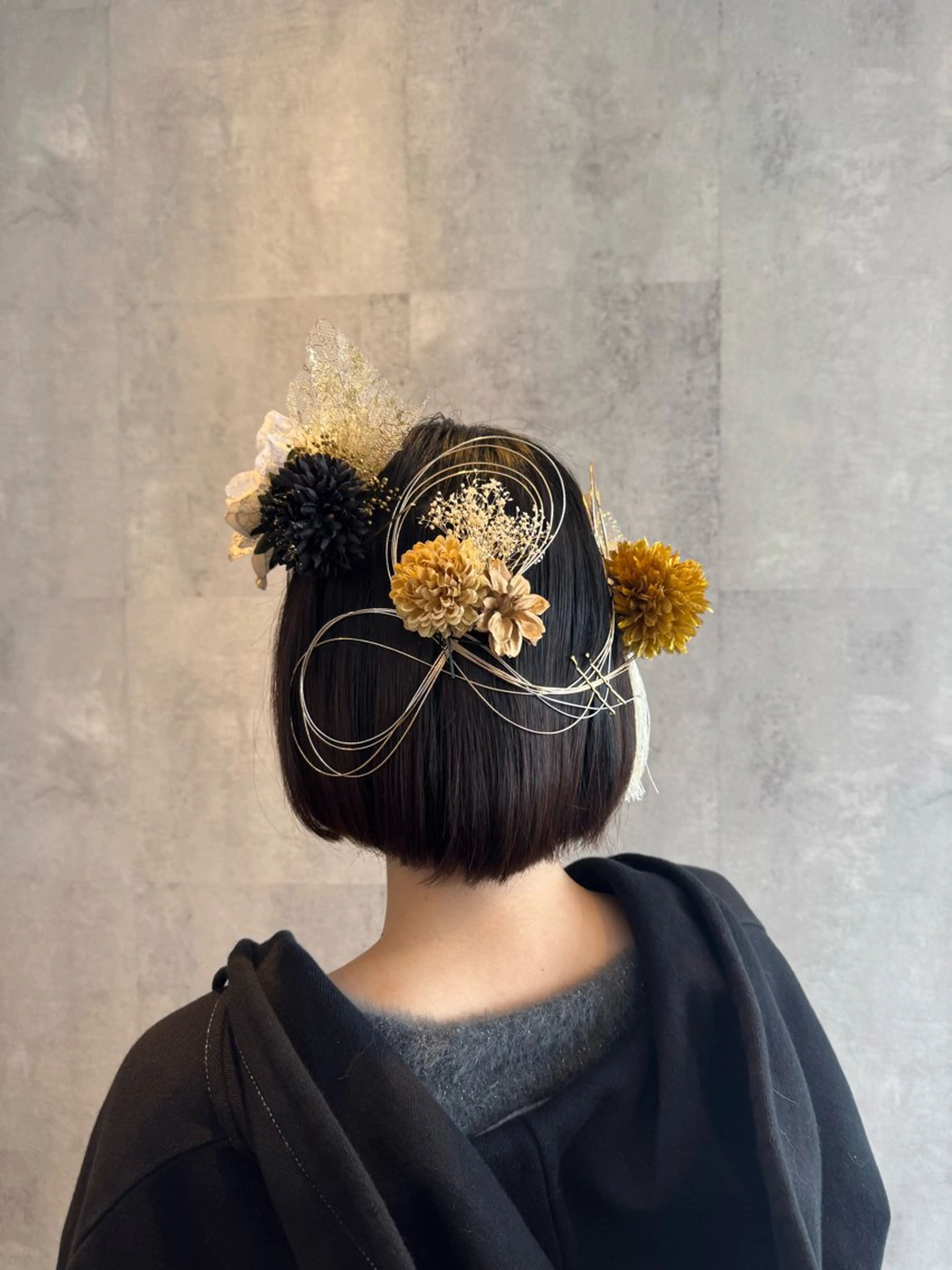 ショート ヘアセット 多田 葉月のヘアスタイル