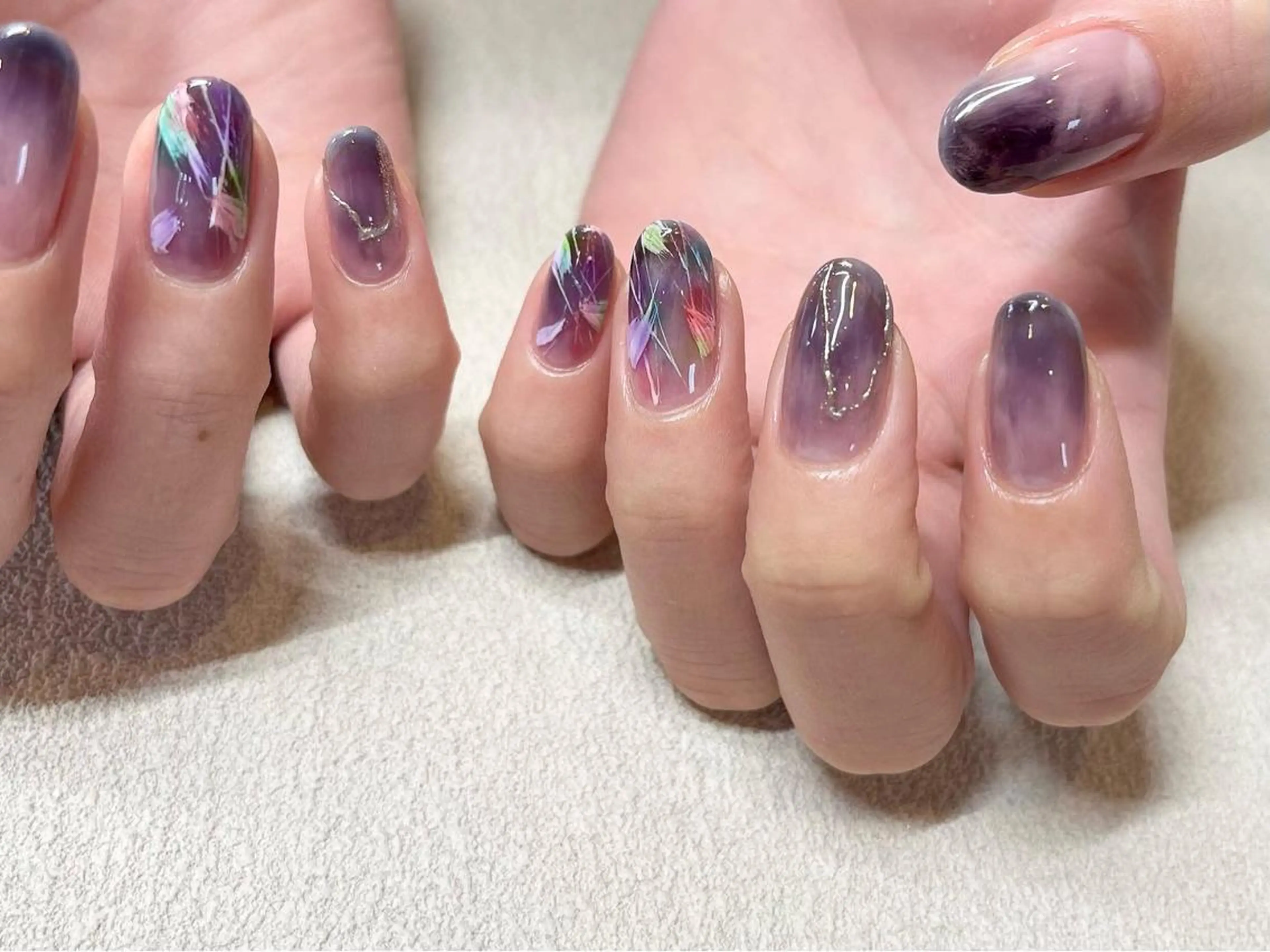 ネイル ハンドネイル 小河 仁美のネイルデザイン