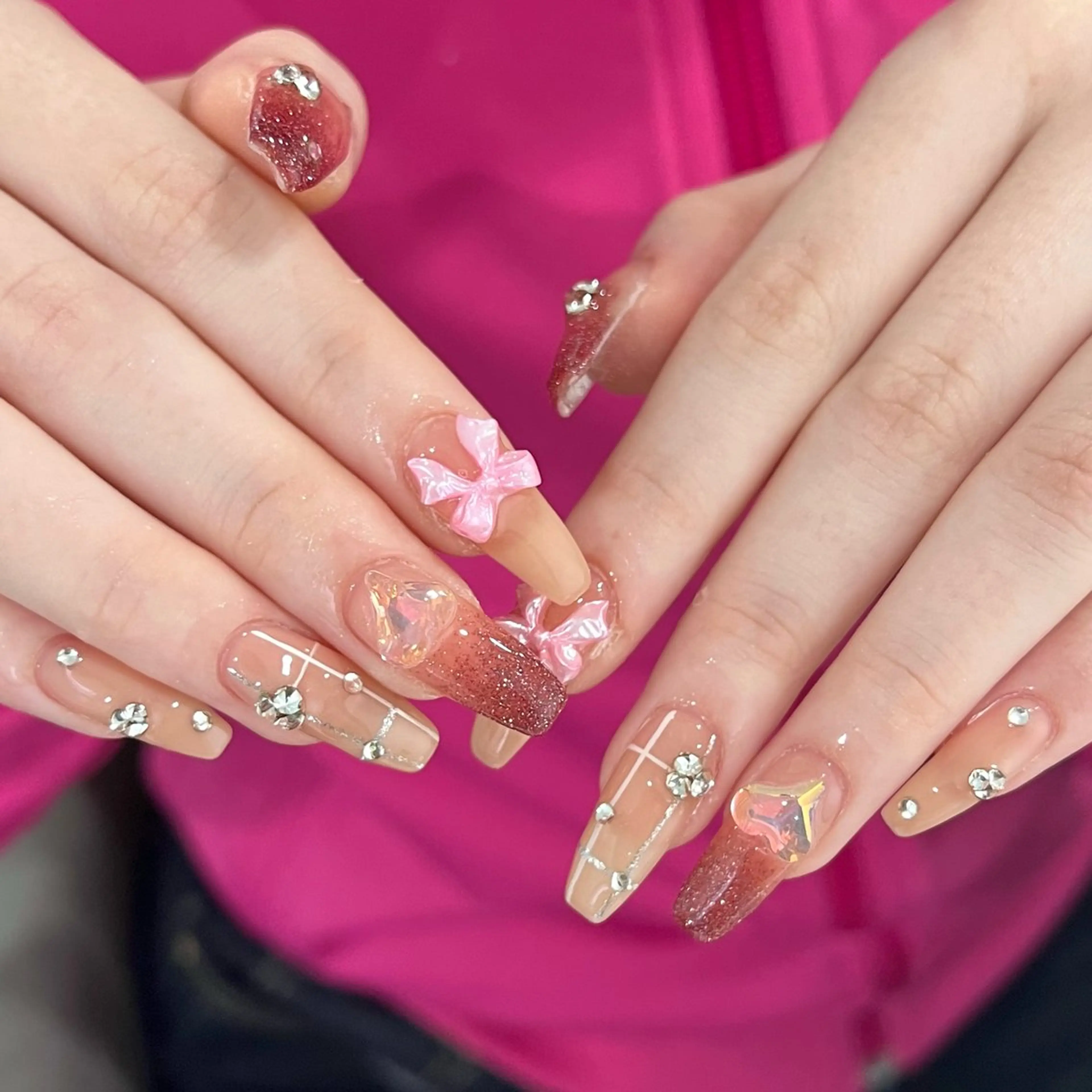 ネイル ハンドネイル Ugirl Nail Pinpin🤍のネイルデザイン