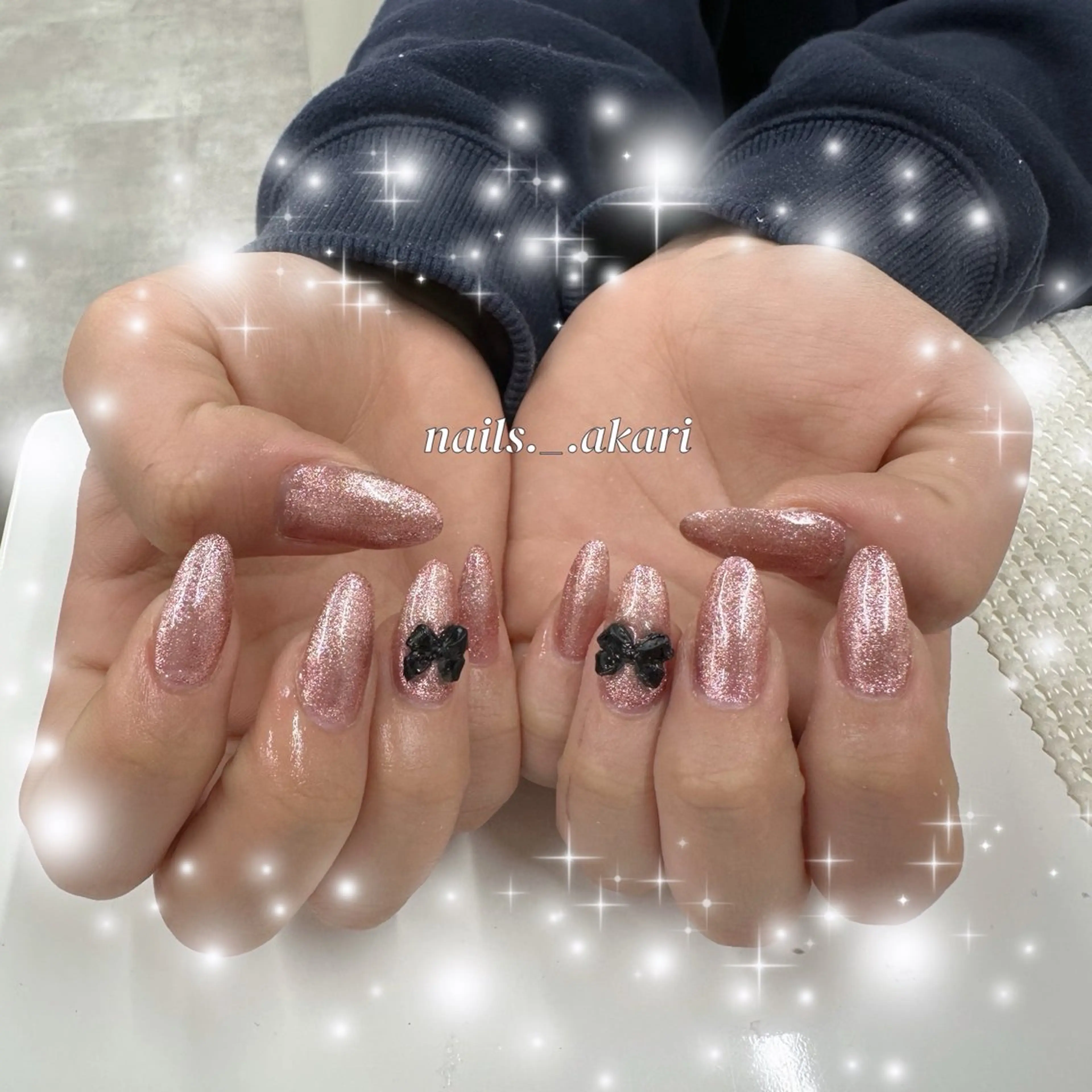 〘✨ 5月限定✨〙🍒チップ長さだし10本＋2本アート／持ち込みデザインok🍒の写真