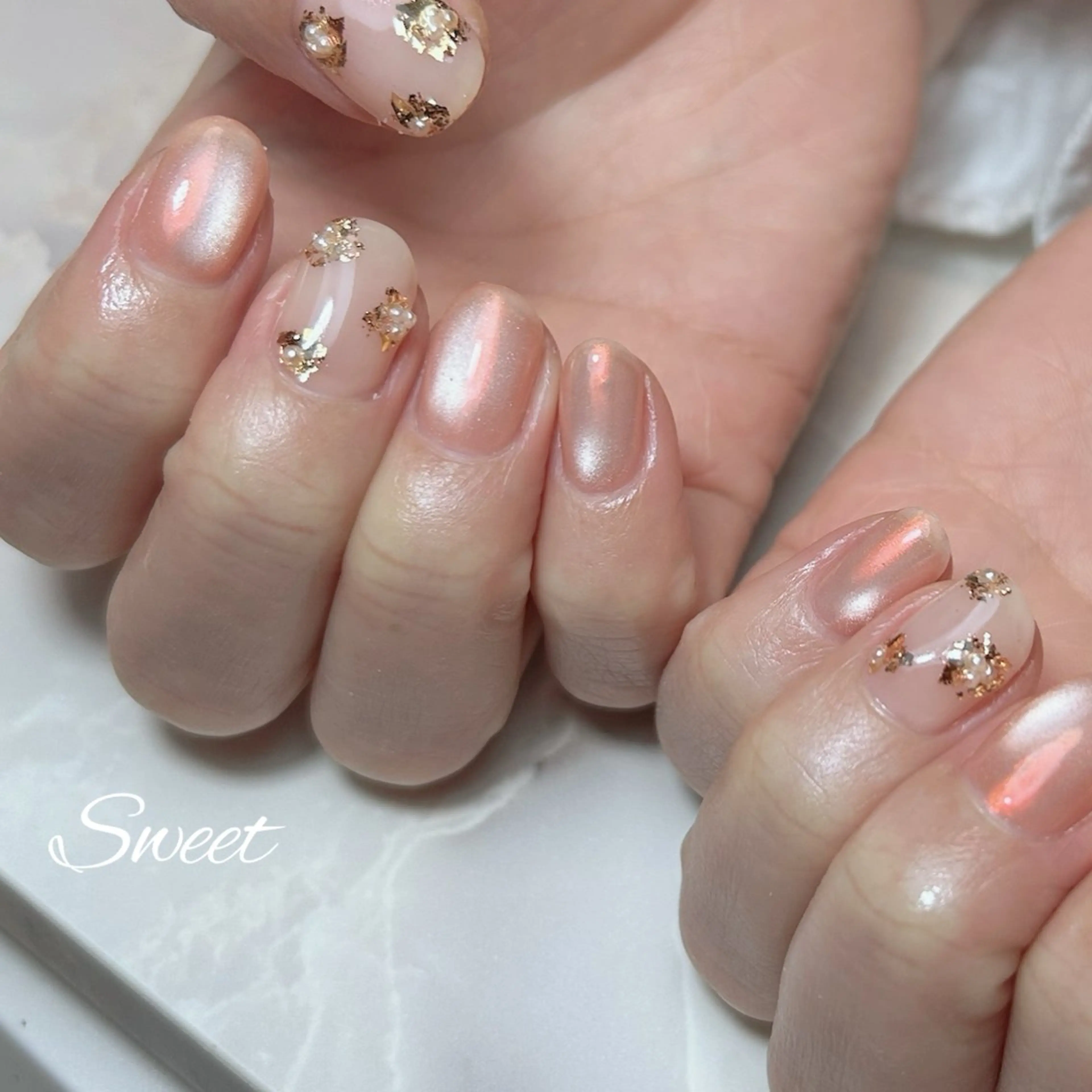 ネイル ハンドネイル sweet 仲野陽子のネイルデザイン