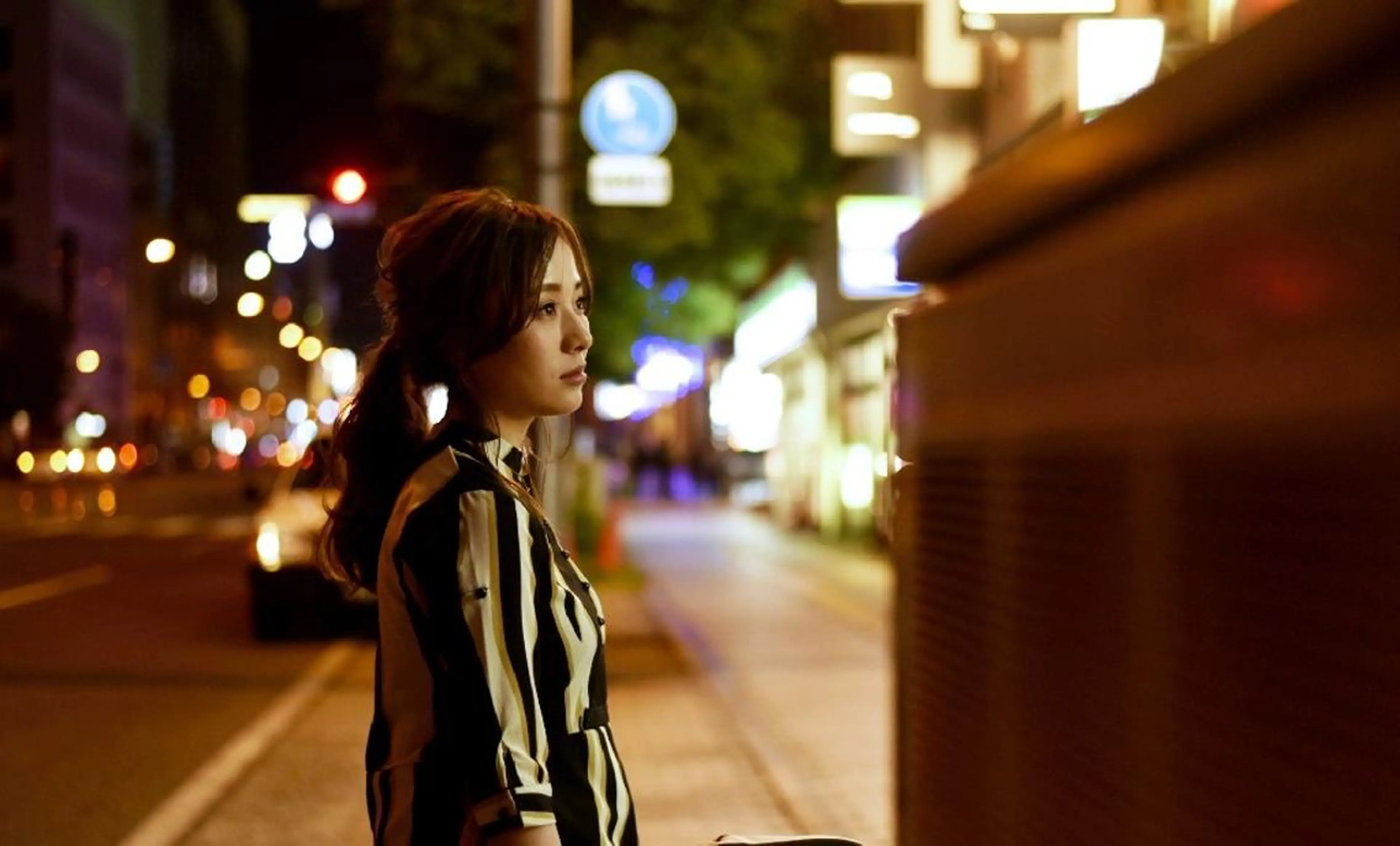 ロング カラー パーマ ヘアアレンジ フリーランス 和田のヘアスタイル