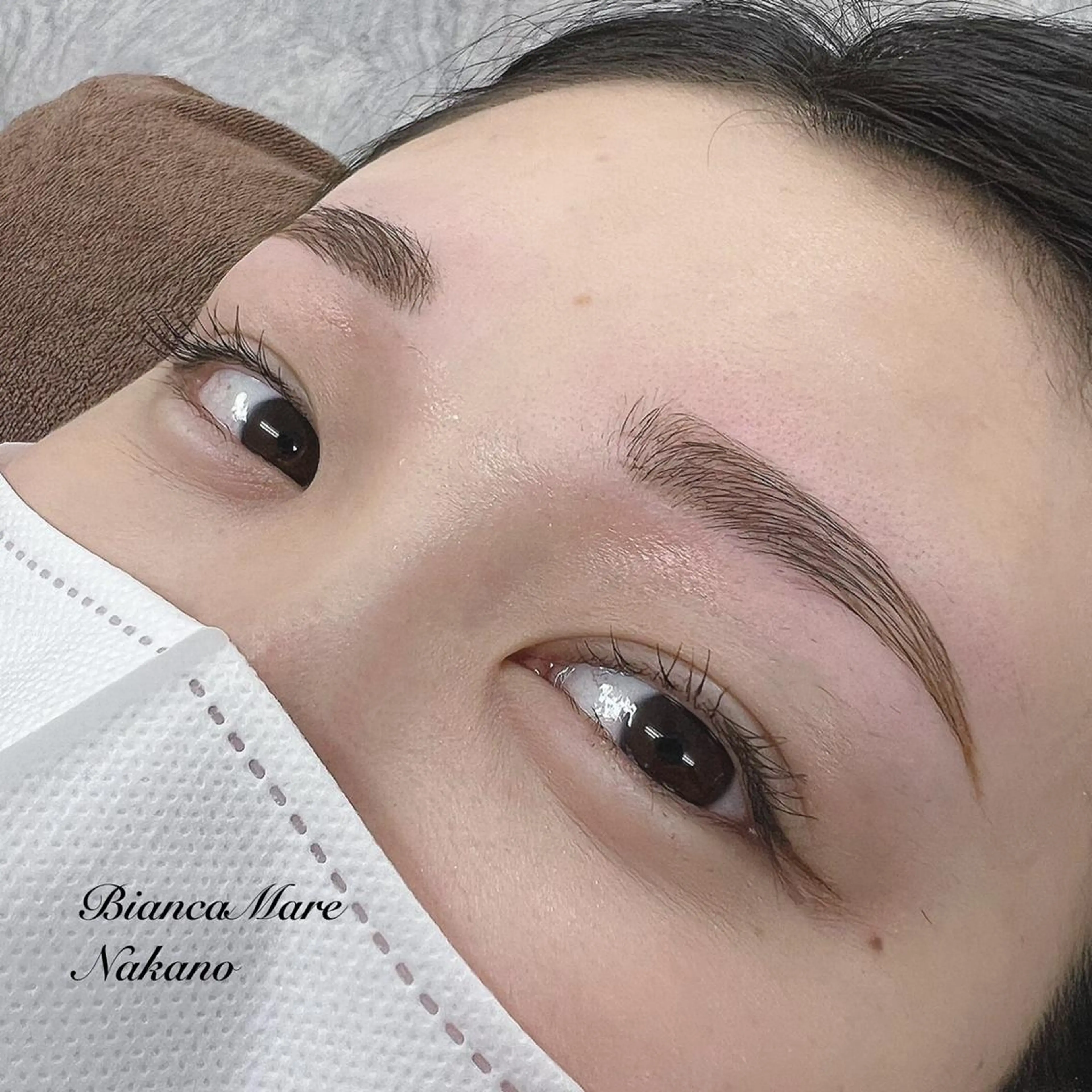 アイブロウ ワックス脱毛 SAITO/ Bianca中野のマツエク・マツパデザイン