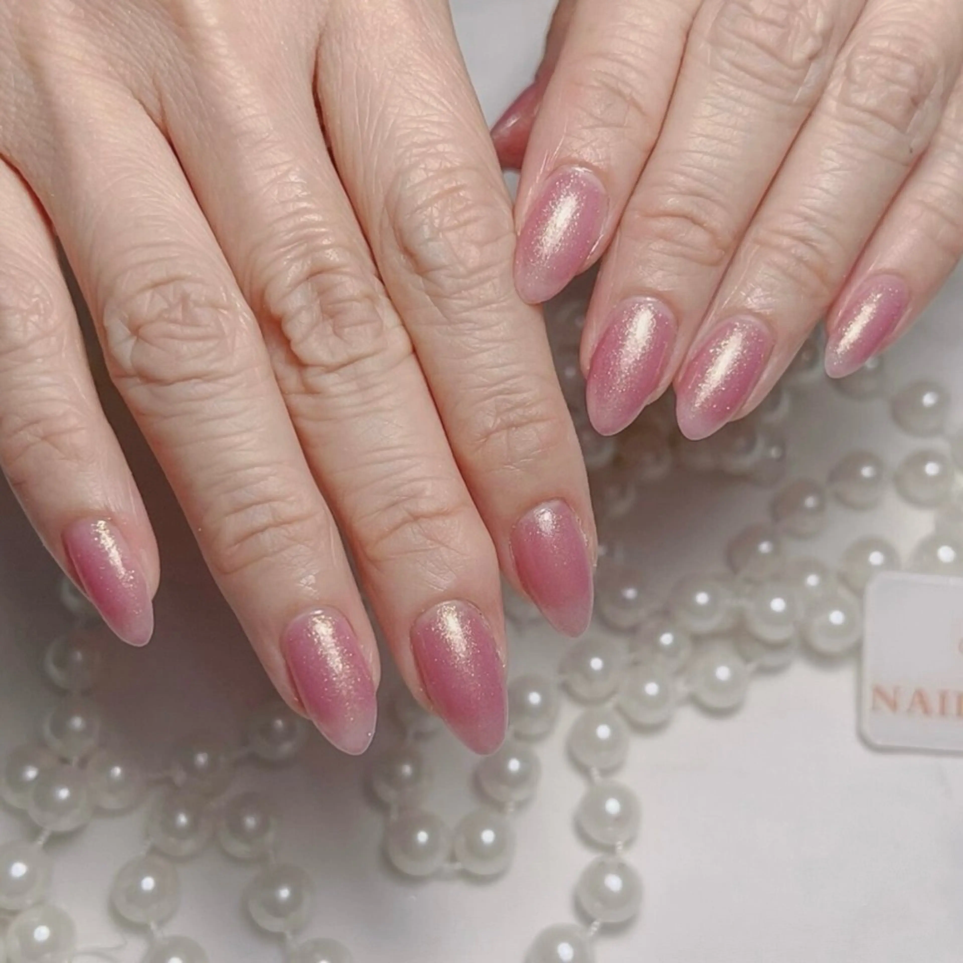 ネイル アートネイル フレンチネイル ジェルネイル グラデーション 韓国ネイル ハンドネイル ハンドケア さくら💮💮 【オフ無料】のネイルデザイン