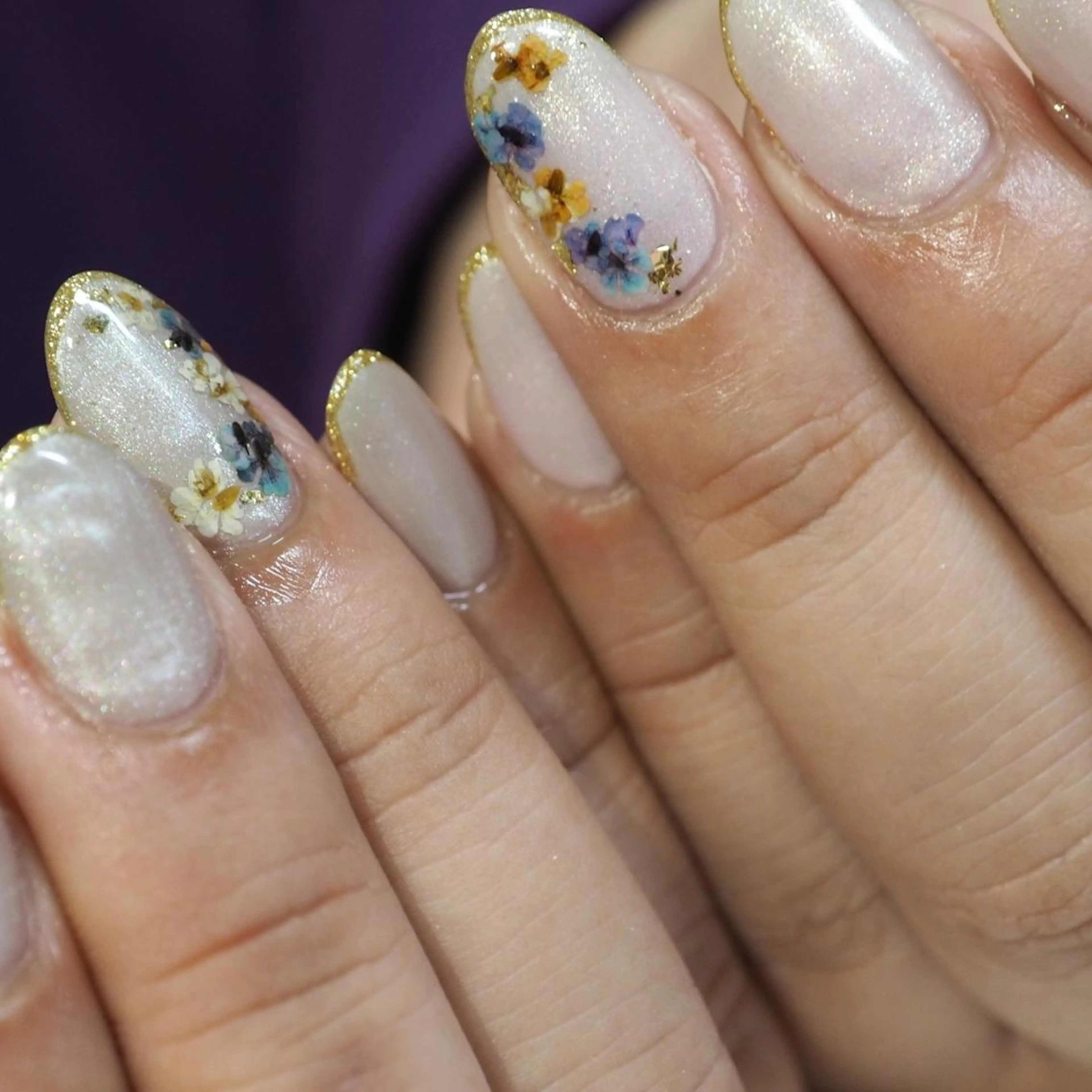 ネイル ハンドネイル infinity skyのネイルデザイン