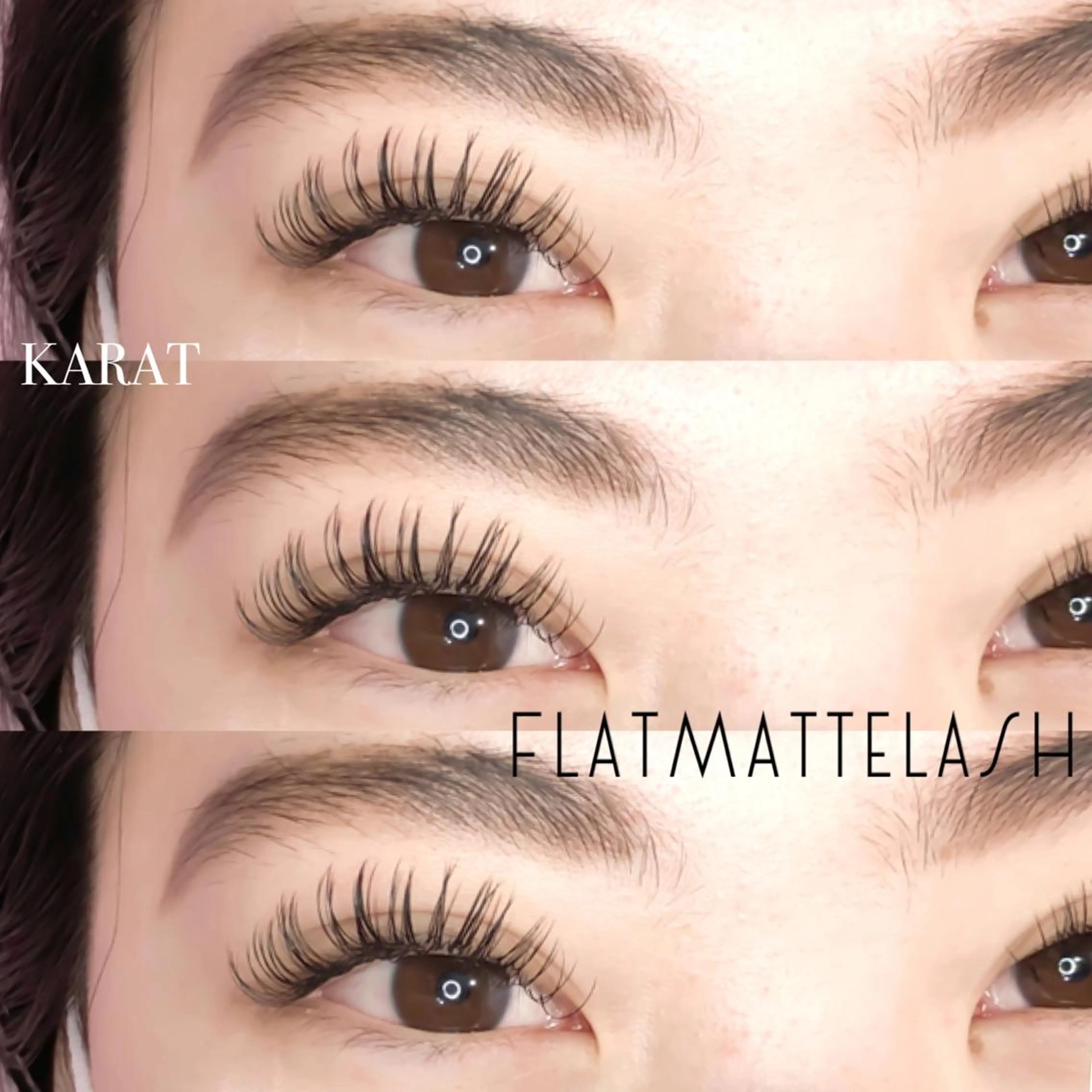 マツエク・マツパ ★KAEDE★伊勢崎 【KARAT】のマツエク・マツパデザイン