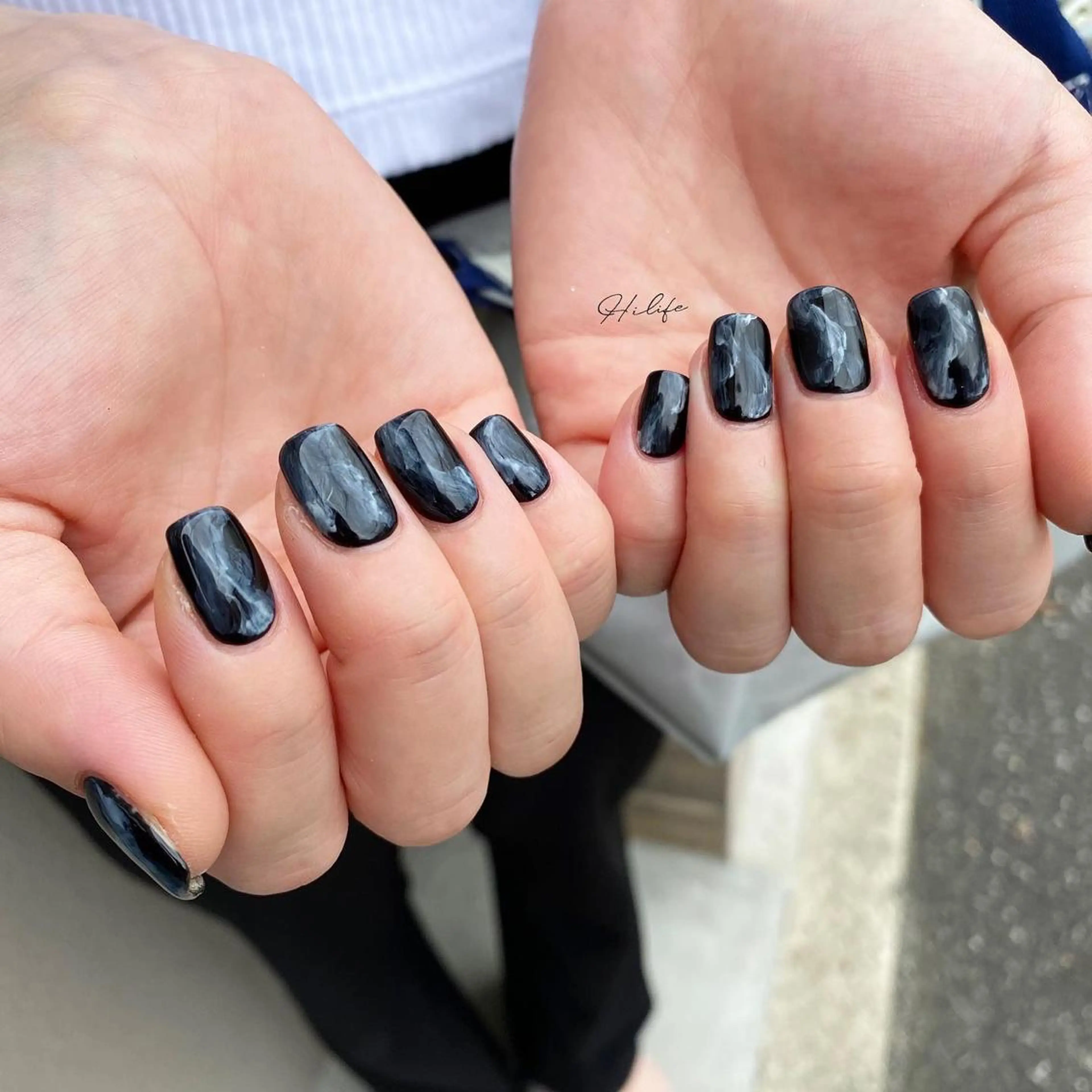 ネイル ニュアンスネイル ネイルチップ ハンドネイル Nail Adore.のネイルデザイン