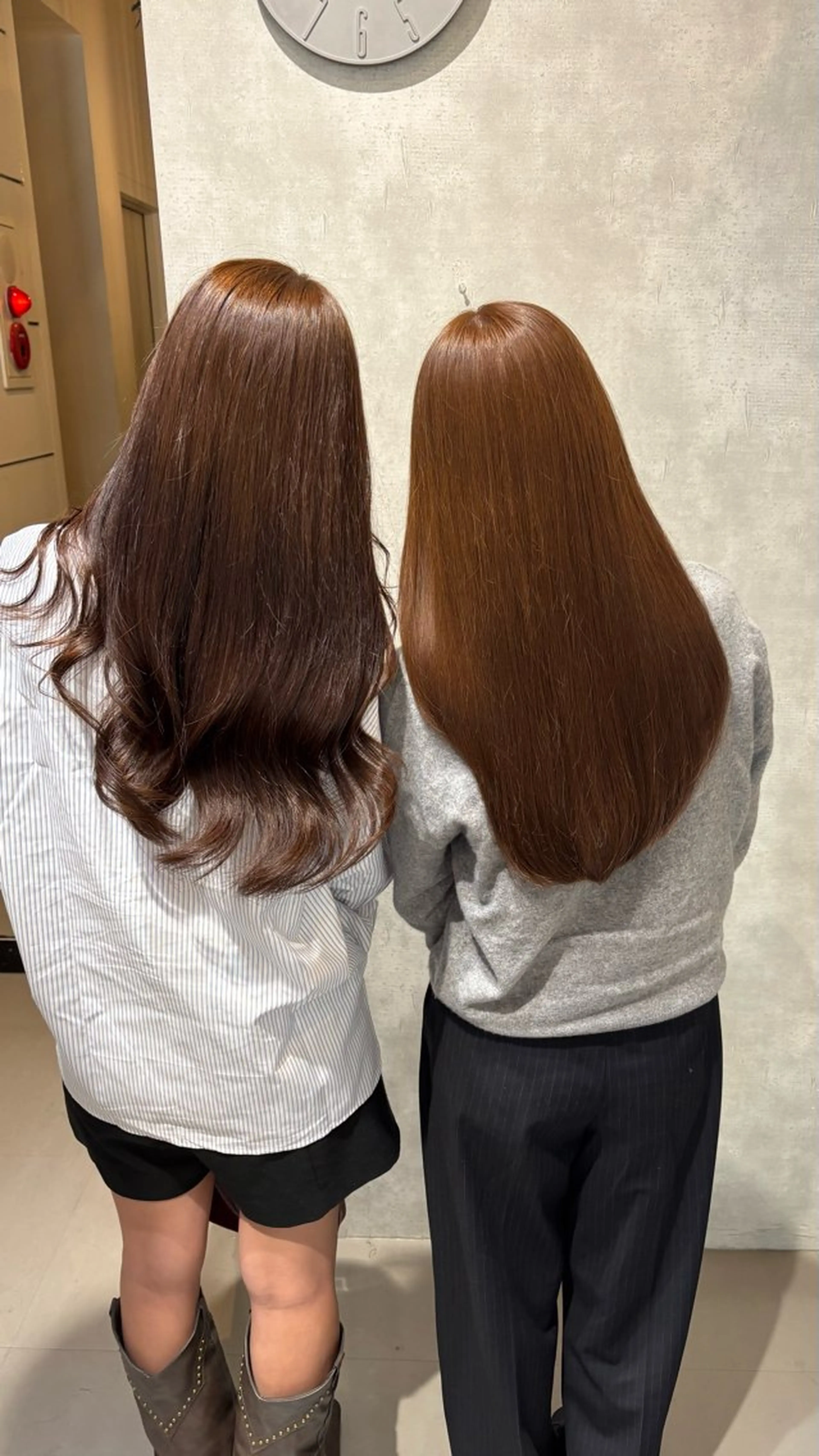 ロング ヘアカラー chic 渡辺 桃羽のヘアスタイル