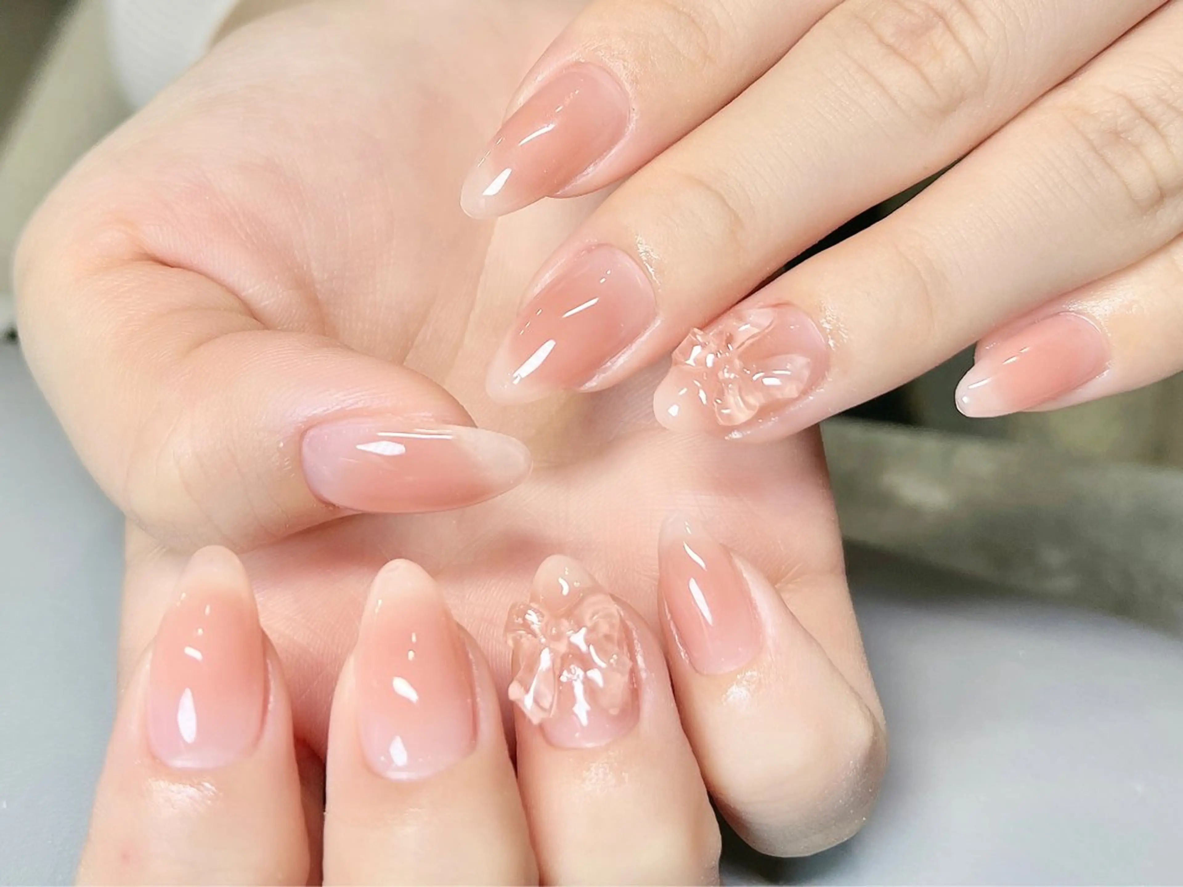 ネイル ハンドネイル glance nailのネイルデザイン