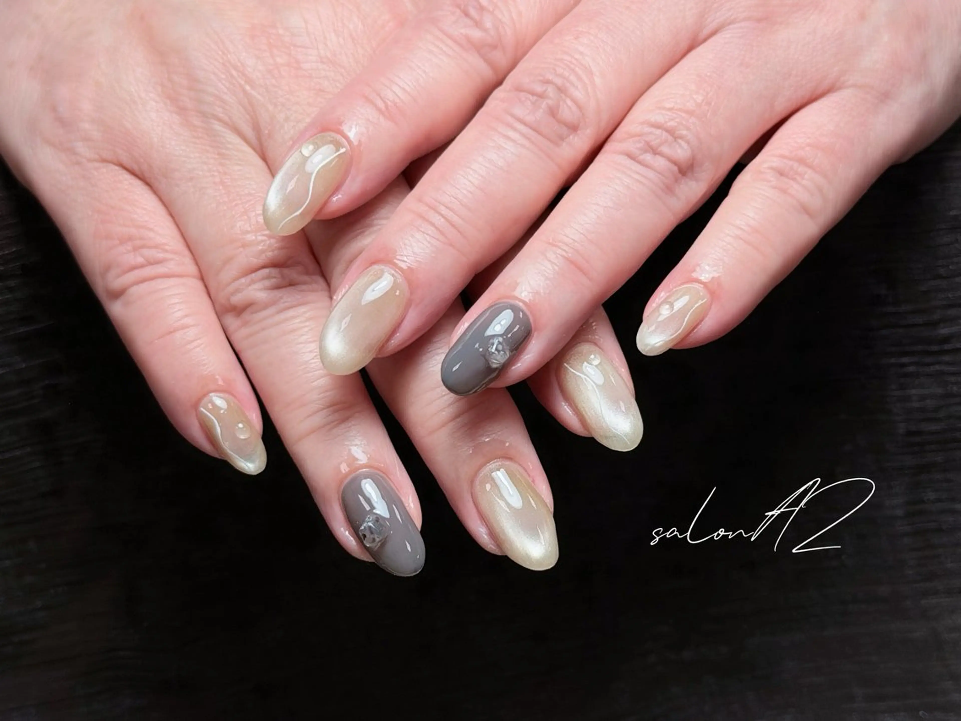 ネイル オフィスネイル ハンドネイル salon AZのネイルデザイン